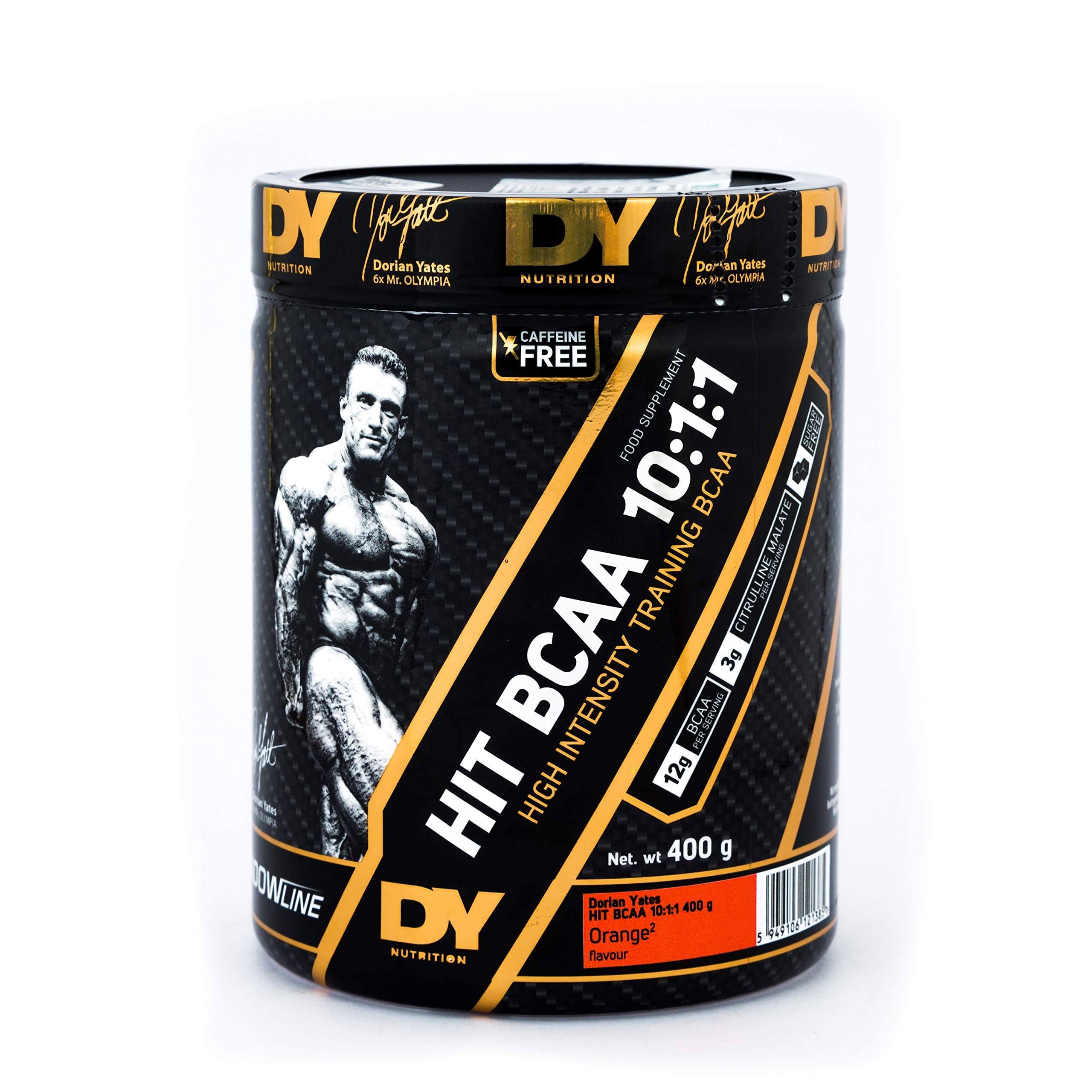 DY Nutrition (Dorian Yates) - HIT BCAA 10:1:1 400gms (Orange)