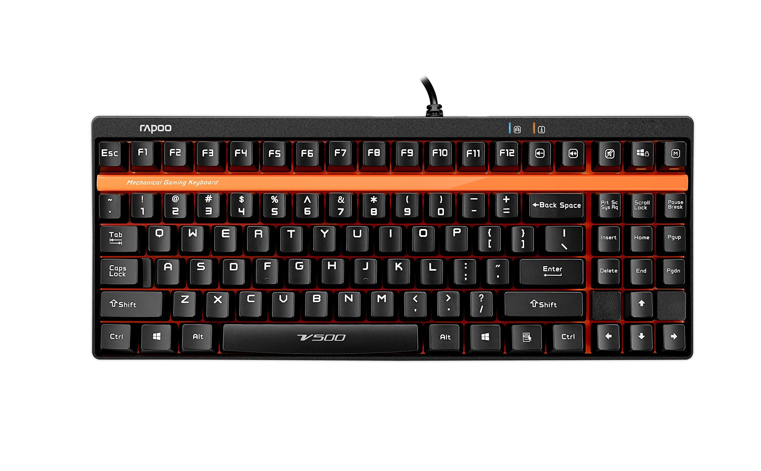 VPRO V500 Mechanical Gaming Keyboard Black UK Layout