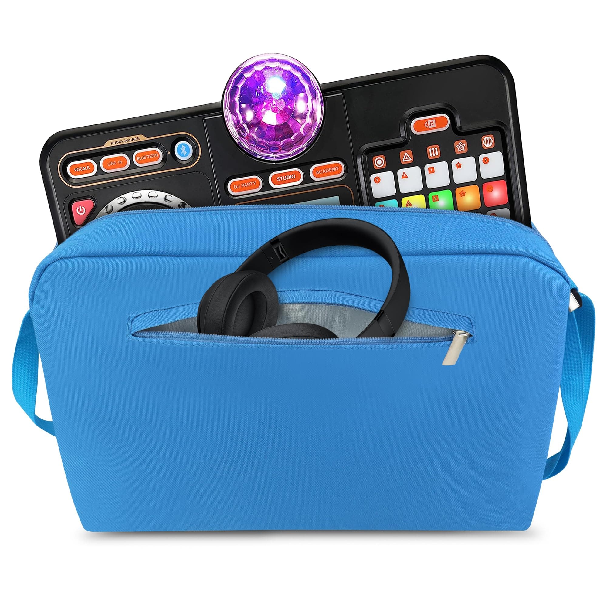 Annmore Case Compatible with VTech Kidi DJ Mixer, Blue, Bag Only