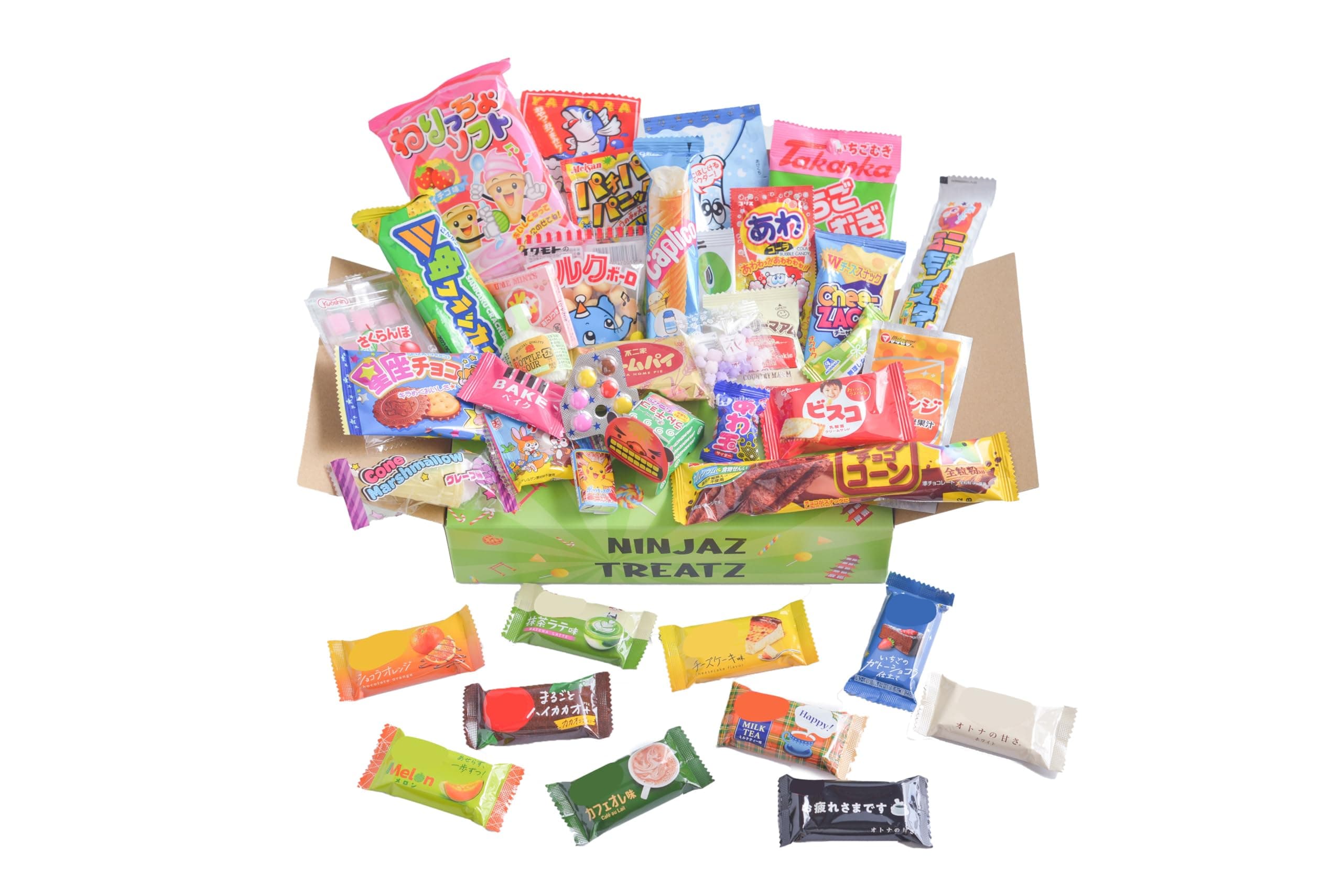30 Japanese Snack Box include 10 Japanese KitKat