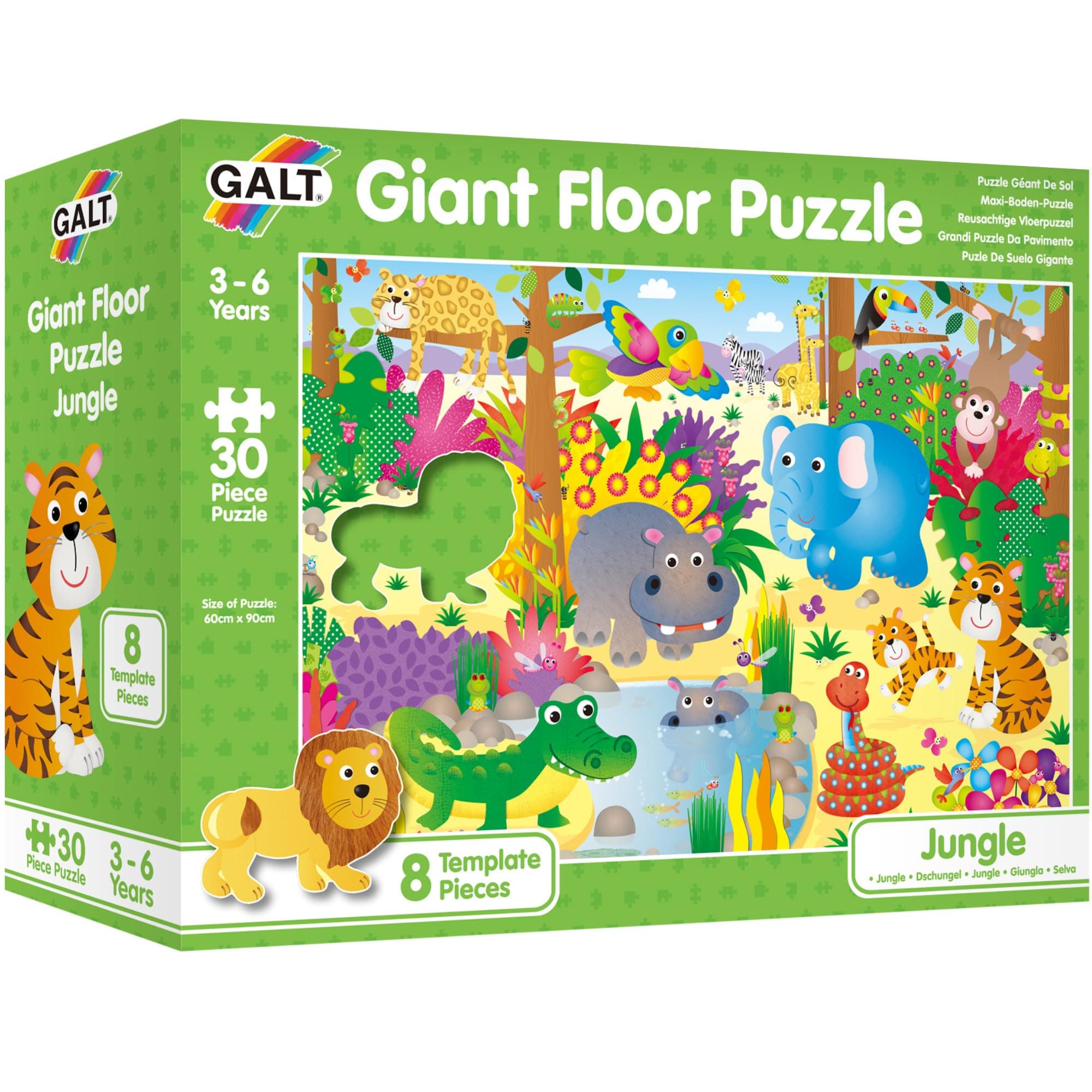 Galt Giant 36" Floor Puzzle - Jungle