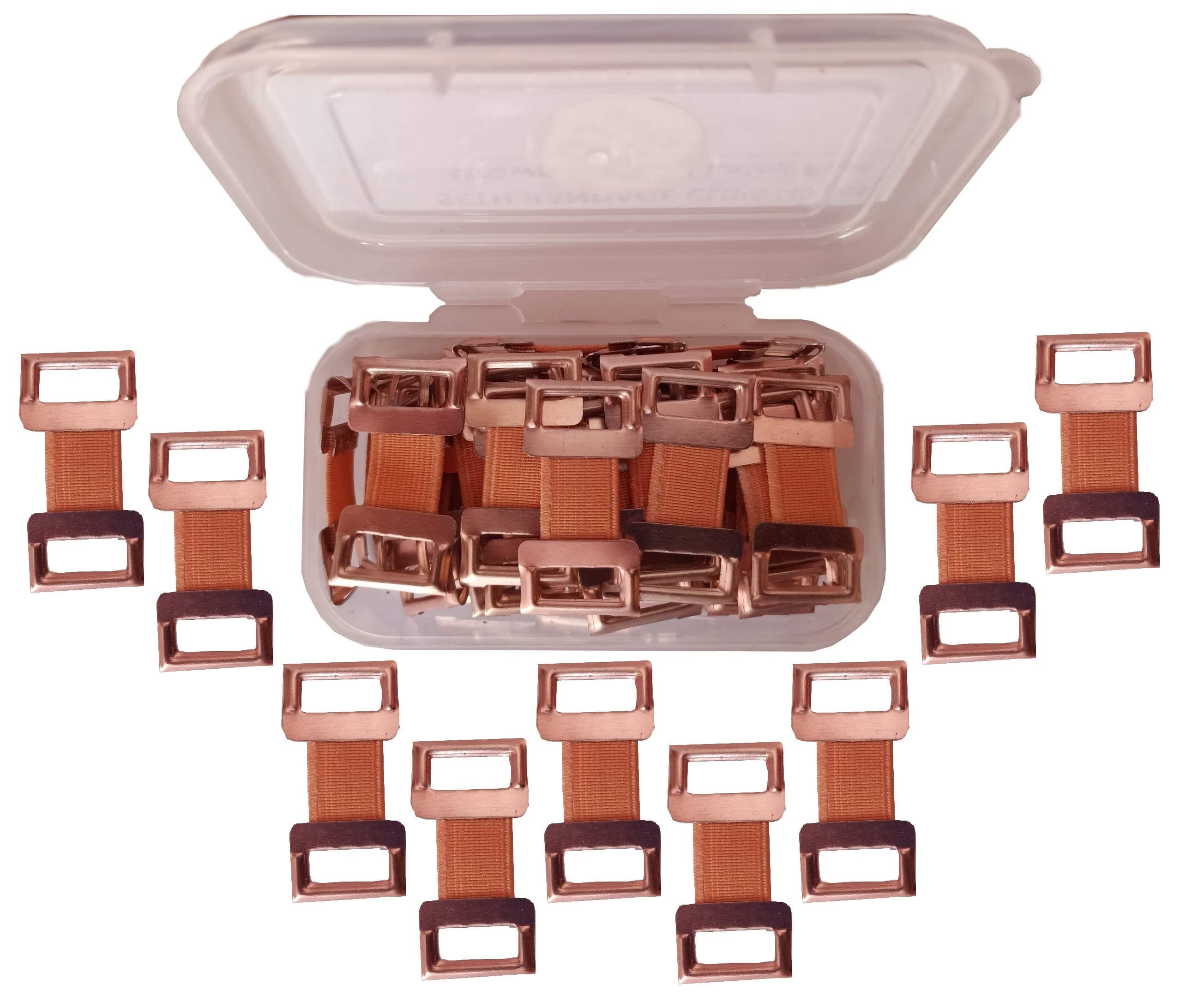 Pack of 30 Clips - Premium Quality Replacement Elastic Bandage Clips for Bandages,Compression Bandages,Crepe Bandages,Cotton Bandages,Bandage Wrap Clips-Secure Elastic Fastener Bandage Clips Only.