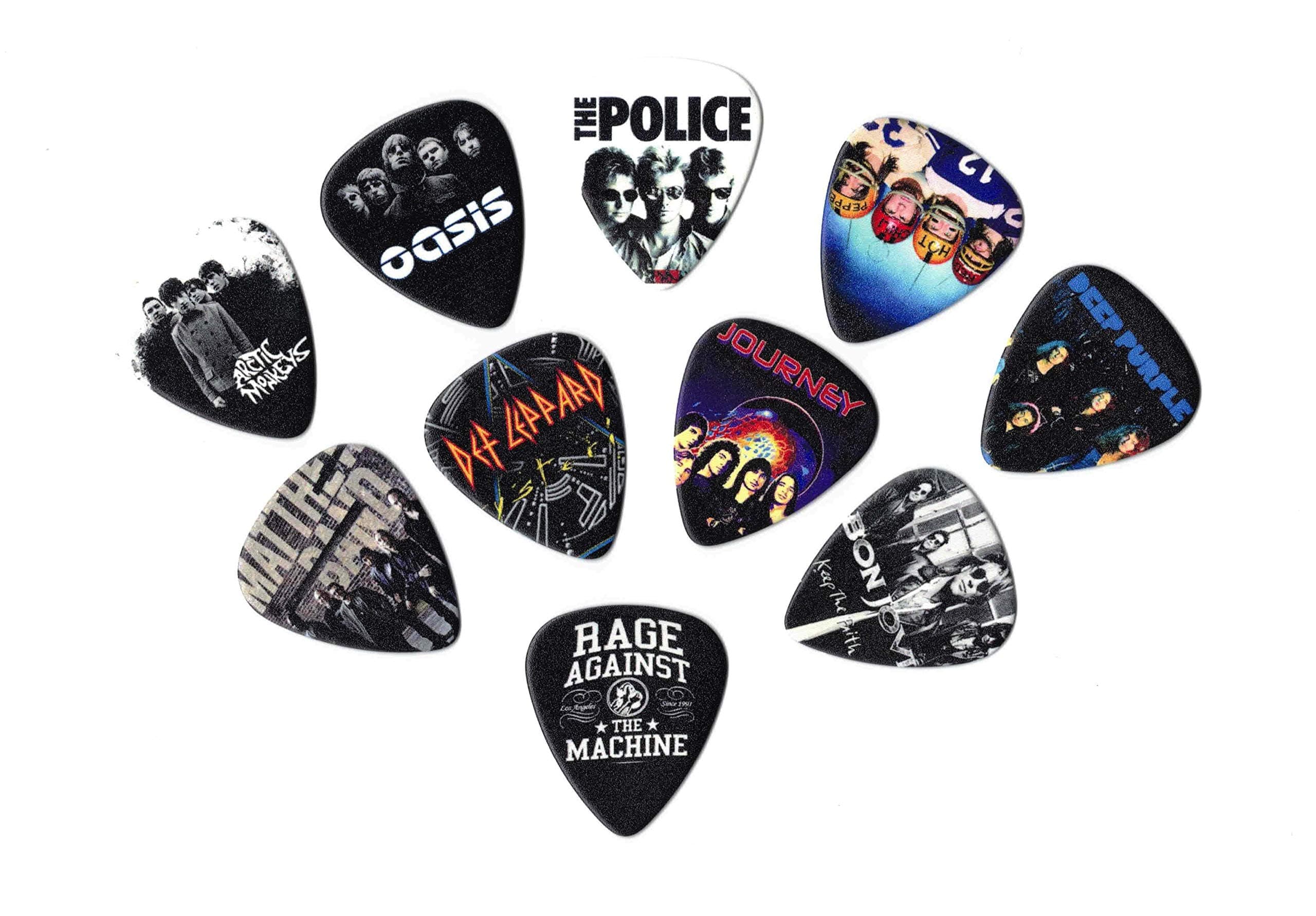 Musical Band Guitar Picks (Vol IV)