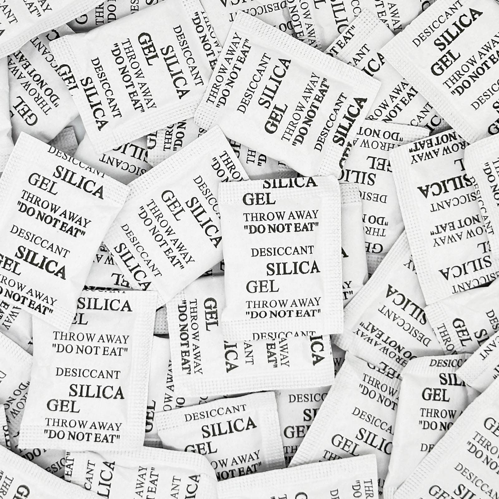 Silica Gel Packets - 100 PCS 2 Gram Desiccant Packs for Storage Dry Packets for Electronic Products Jewelry Cameras Clothes Books Iron Tools Precision Instruments