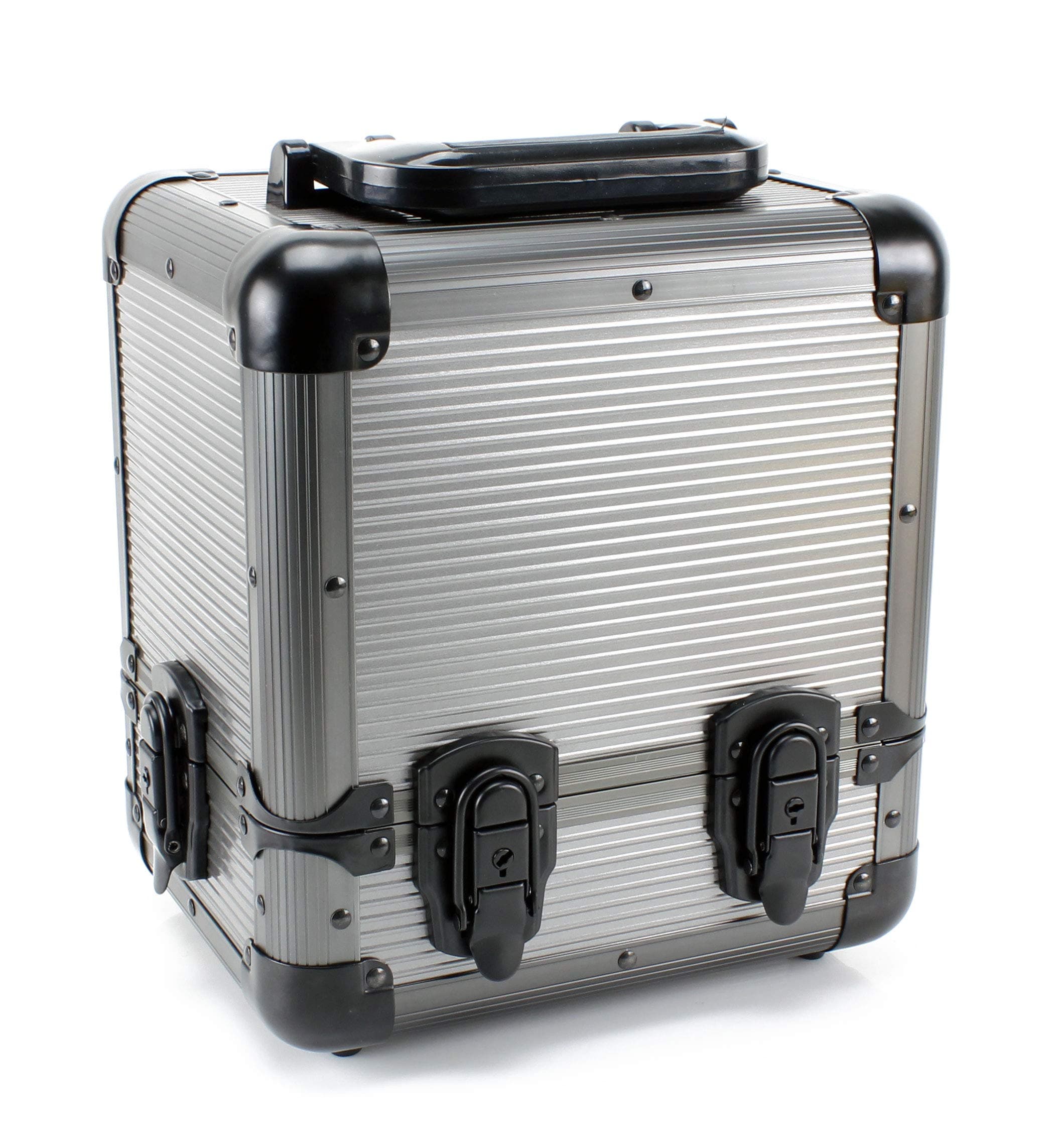 1000pc Deluxe Poker Chip Case Carrier in Gray Color - Ultimate Poker Chip Carrier