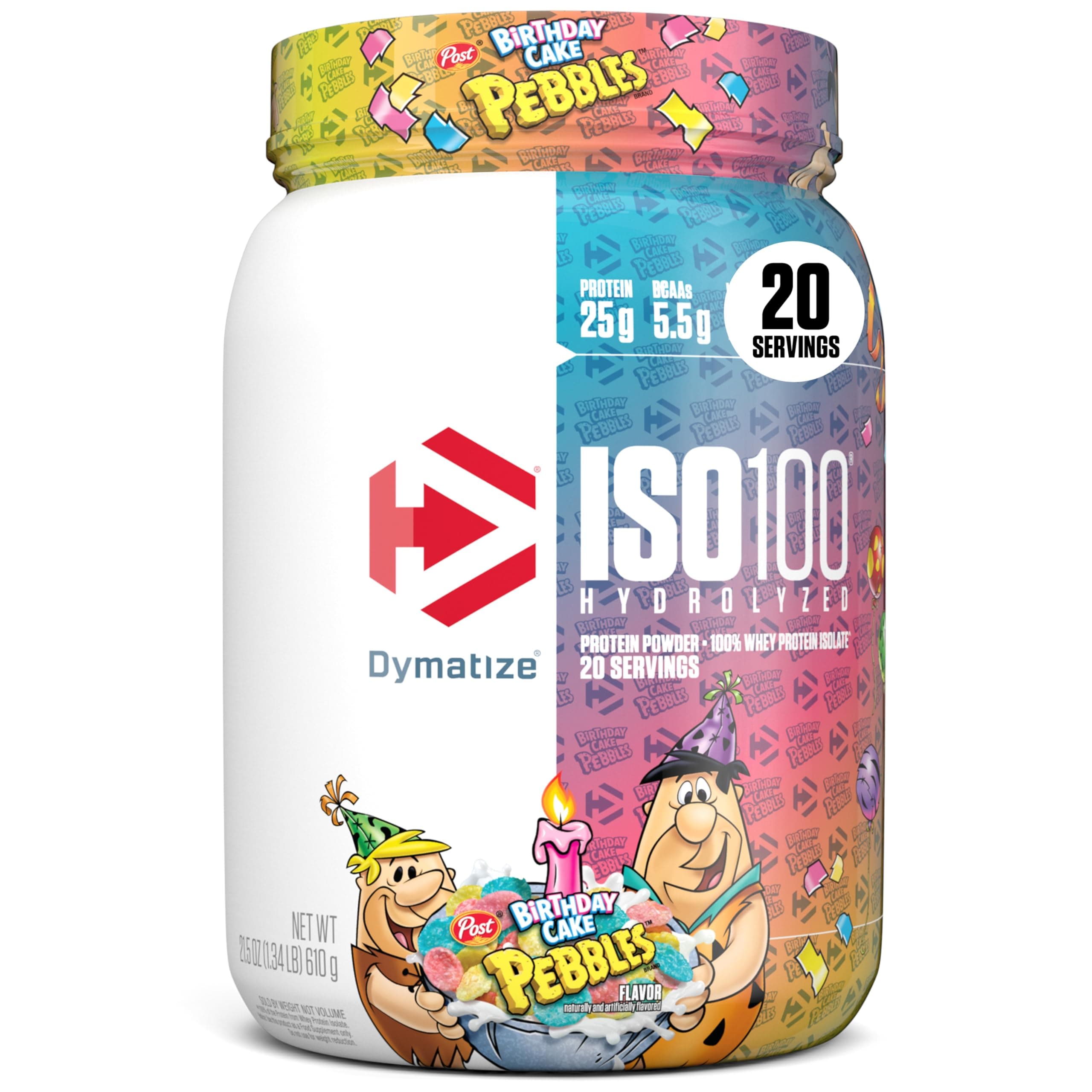 Dymatize ISO 100 20 Serving Birthday Cake 610 Gm