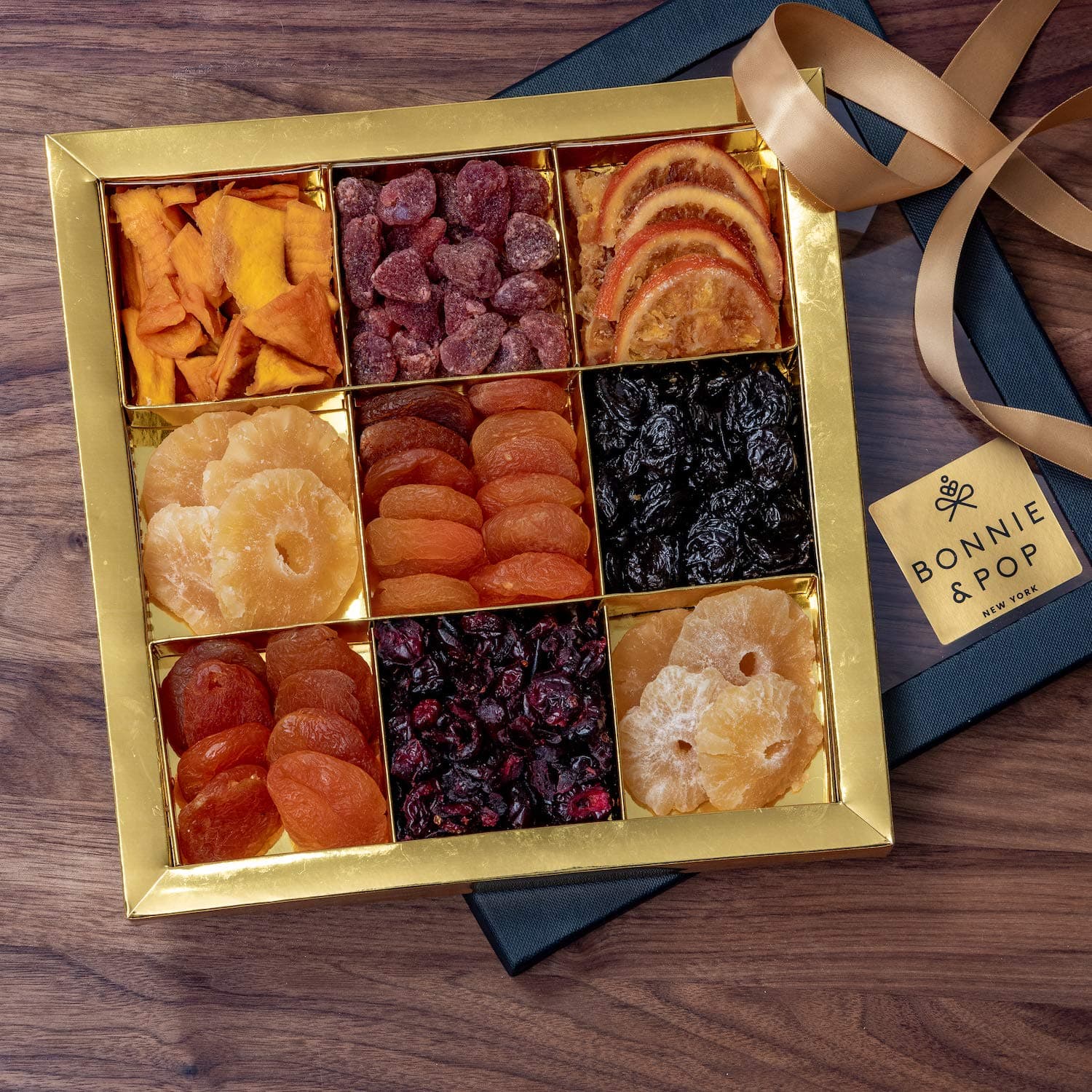 Hampers and Gift Baskets Gift Box – Dried Fruit Gift Set - Healthy Hamper – Mother’s Day, Get Well, Corporate and Personal Gift for Men & Women by Bonnie & Pop