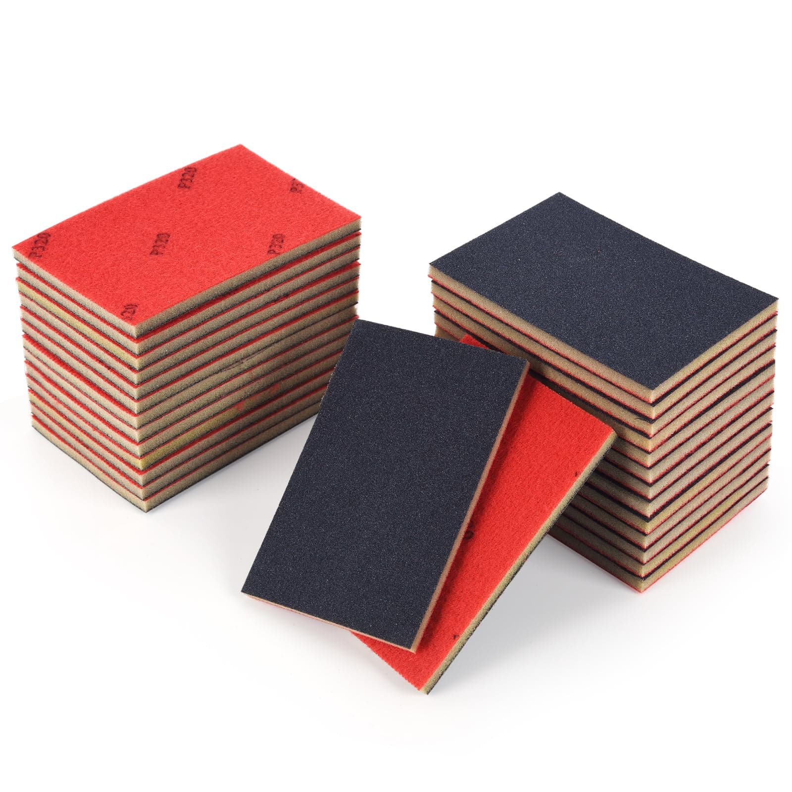 28 PCS 180-3000 Grit Sanding Sponge,Soft Foam Sanding Block,Ultra Fine Sanding Pads Wet Dry Sandpaper Sponge for Model Drywall Metal Wood Furniture Polishing