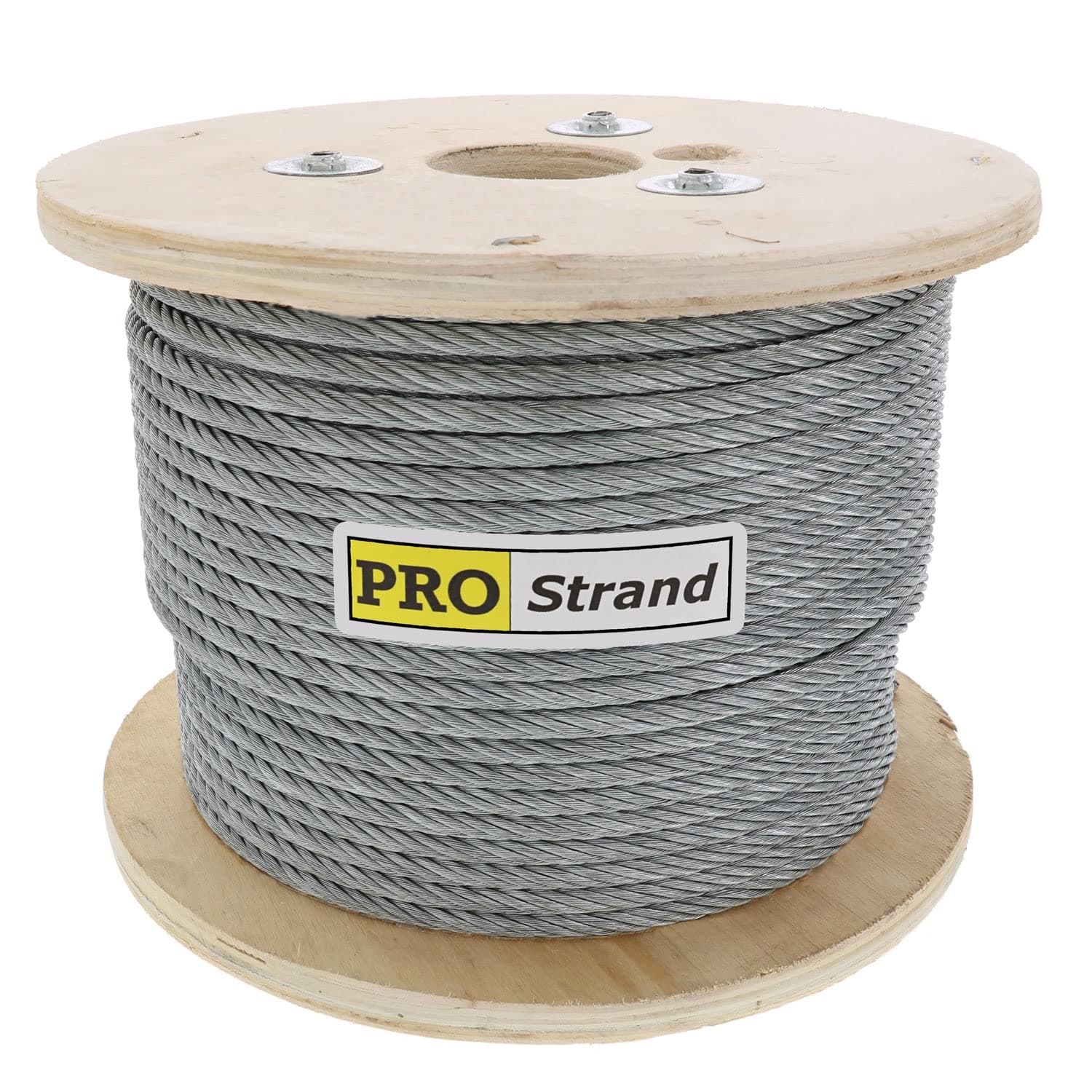 PRO Strand 3/8" X 250', 7x19, Galvanized Cable Reel