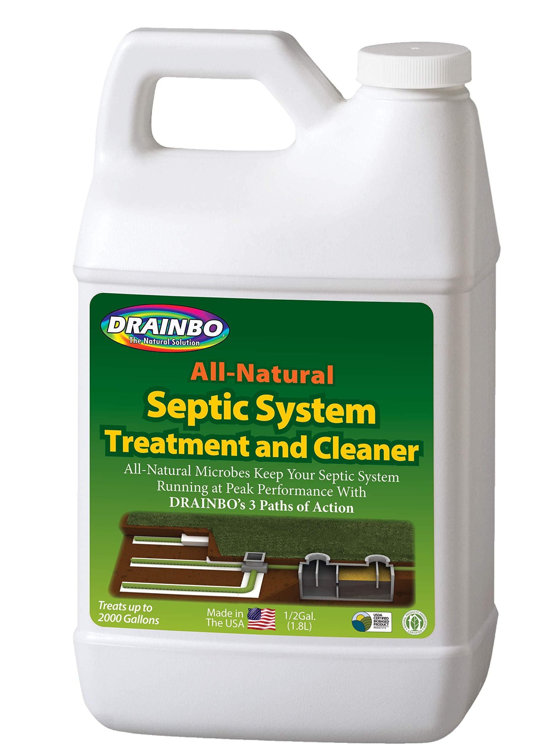 Septic Tank Treatment, 1/2-Gallon - 80001