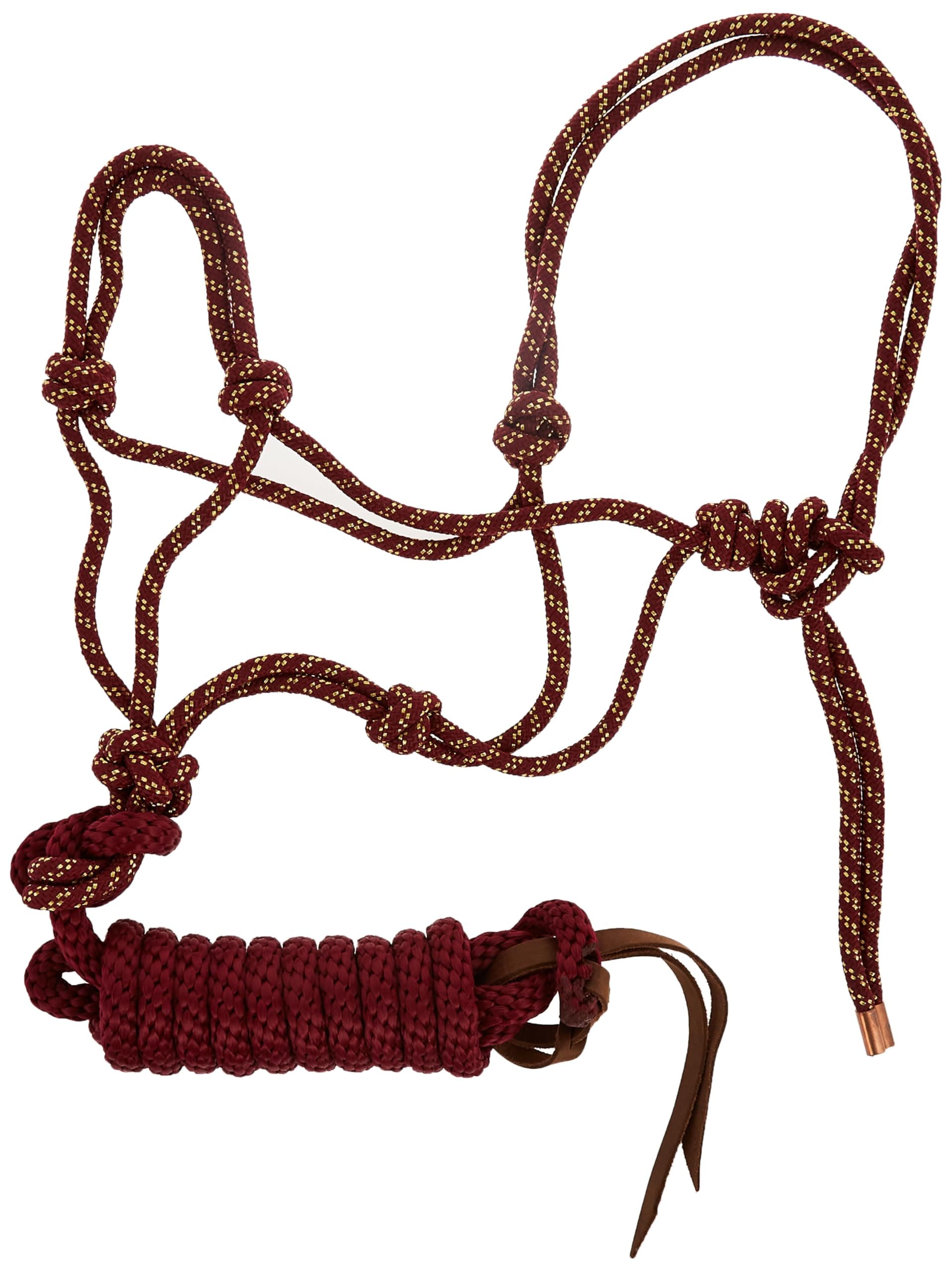 Weaver Leather Diamond Braid Rope Halter and Lead