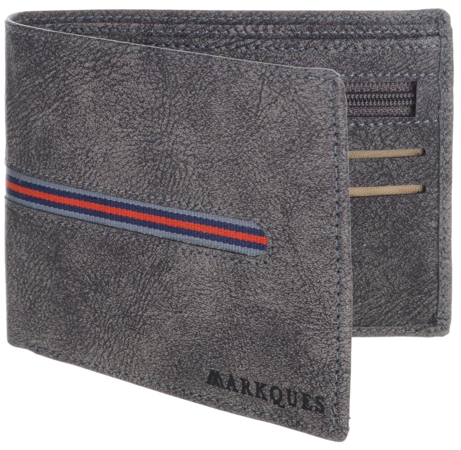 MarkQues Viking Grey Men's Wallet (VK-4413)