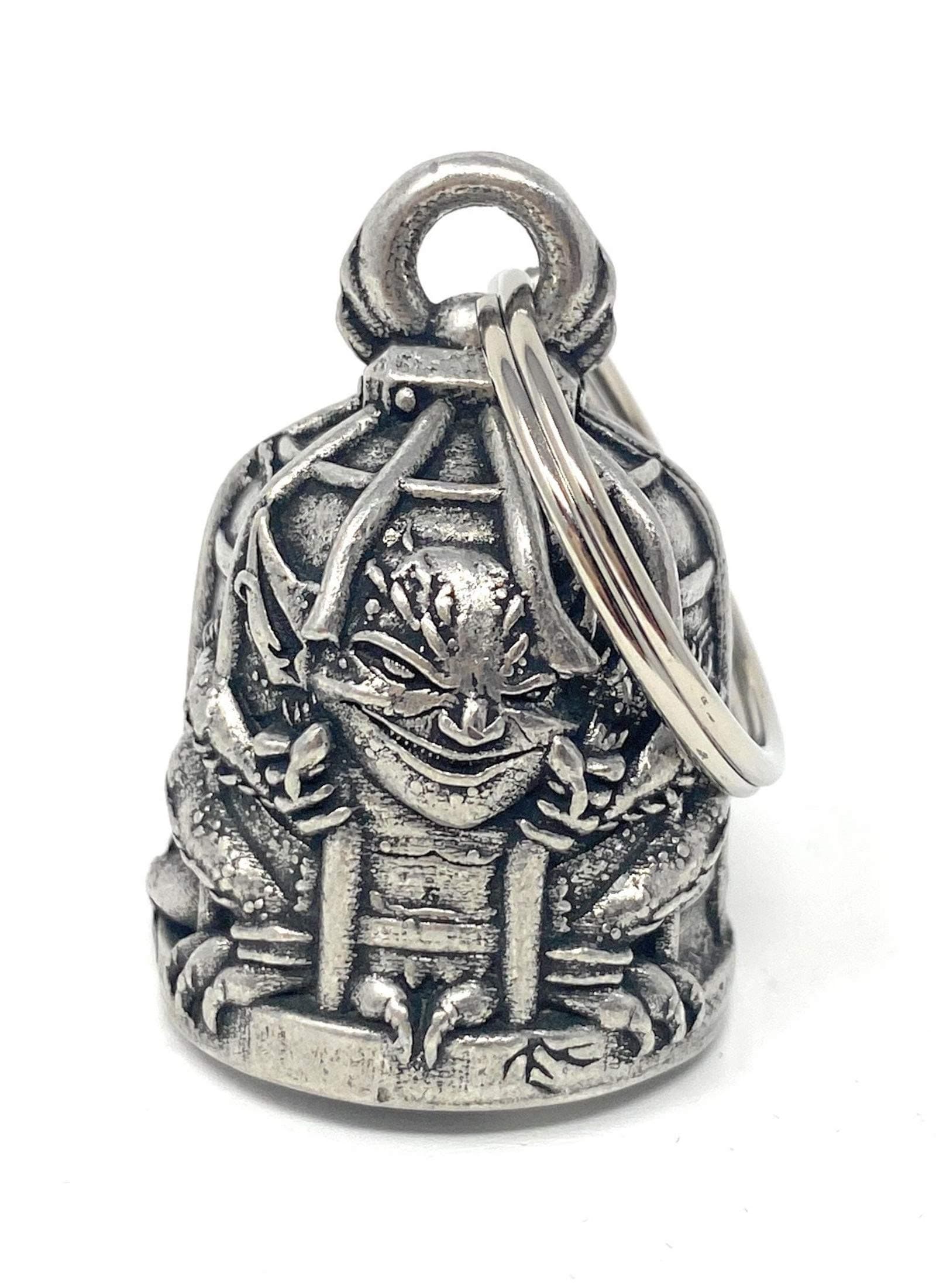 Bravo Bells Caged Gremlin Motorcycle Biker Accessory or Key Chain for Luck