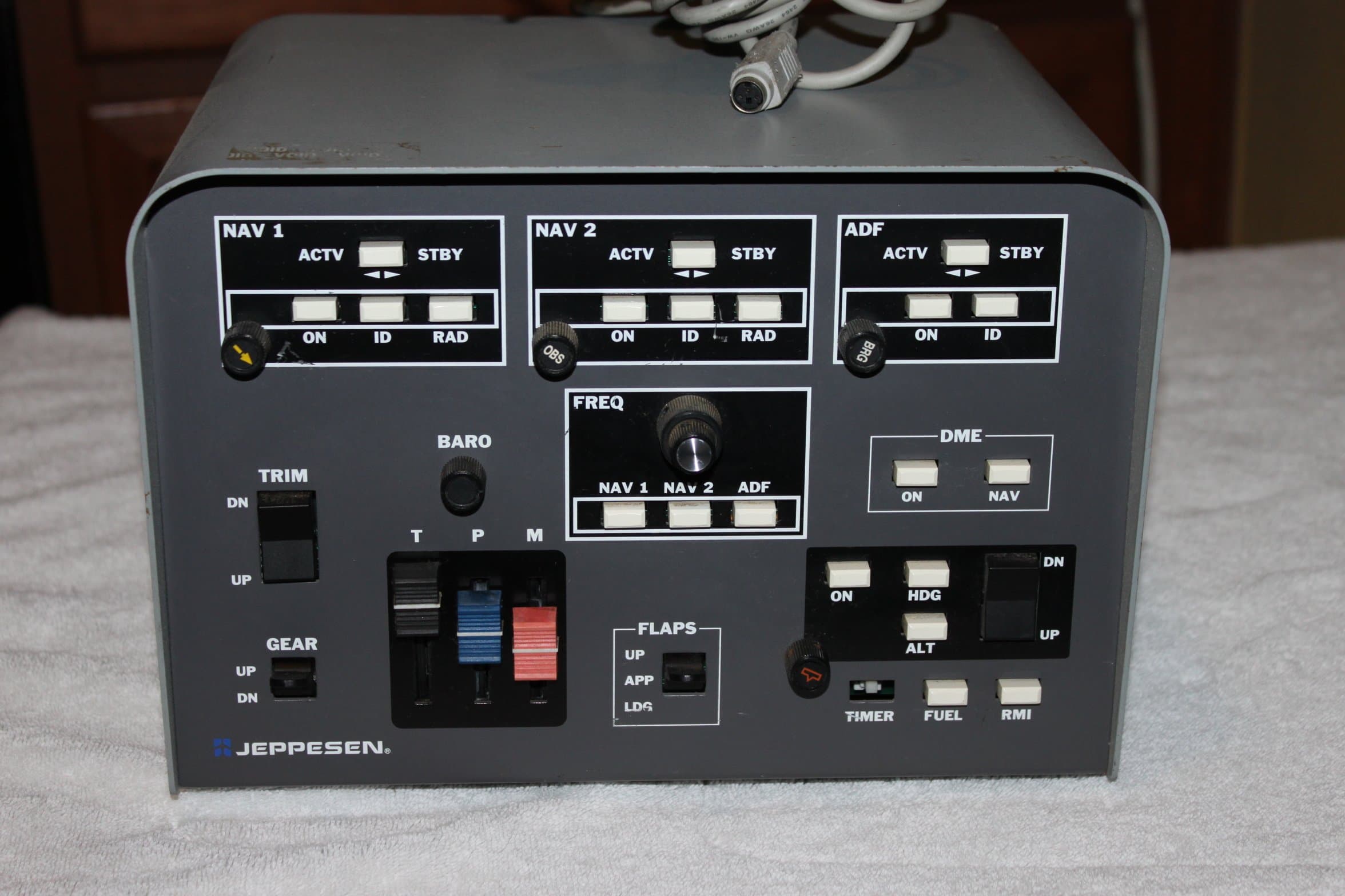 Jeppesen Fs-200 Flight Controller Main Unit As Pictured Rare