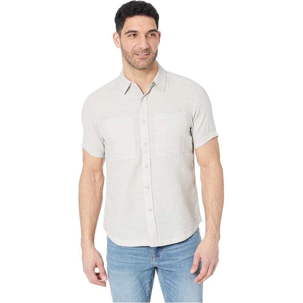 Aere Short Sleeve Button Up Shirt