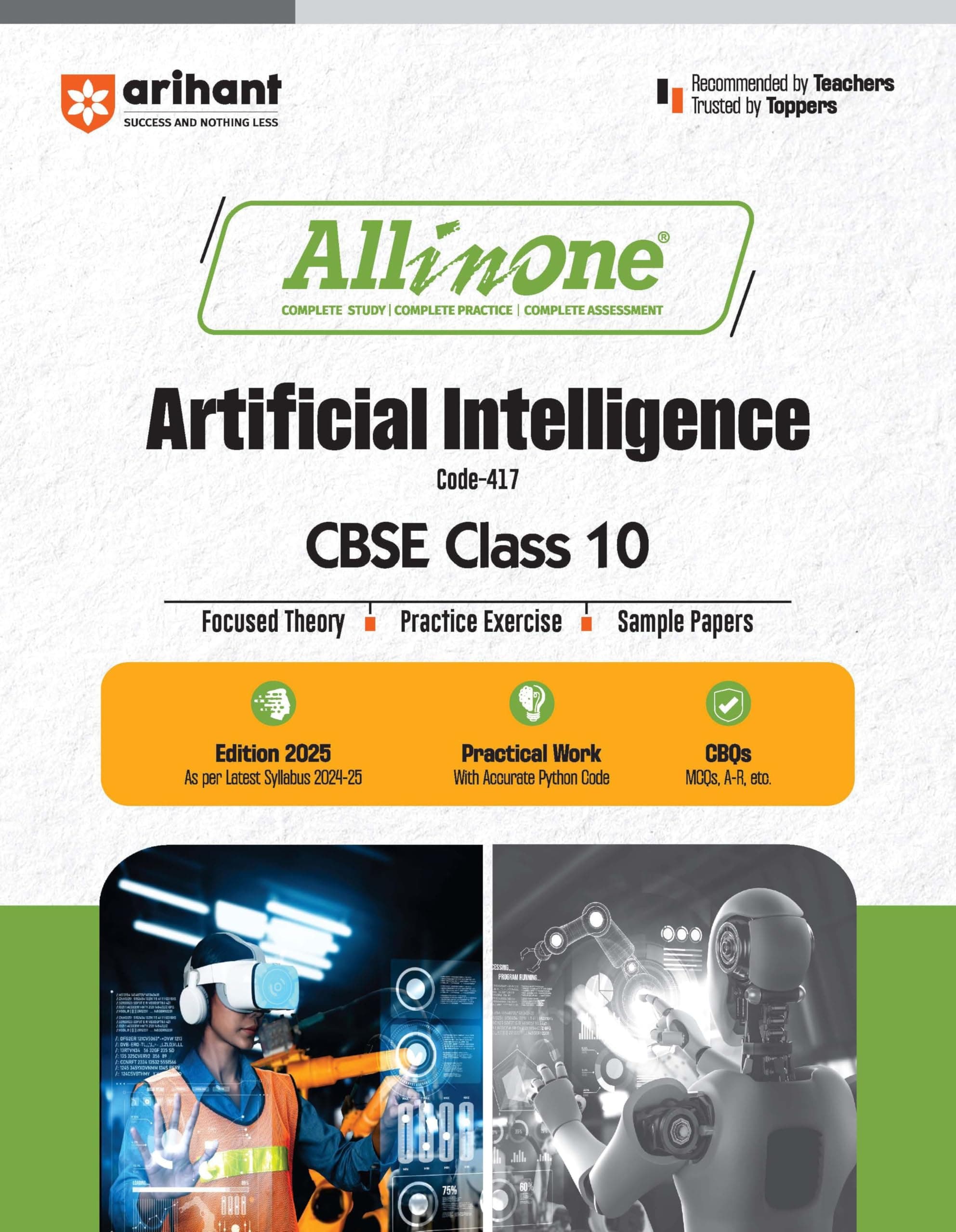 (OLD Edition) All in one Artificial Intelligence Code - 417 CBSEClass 10