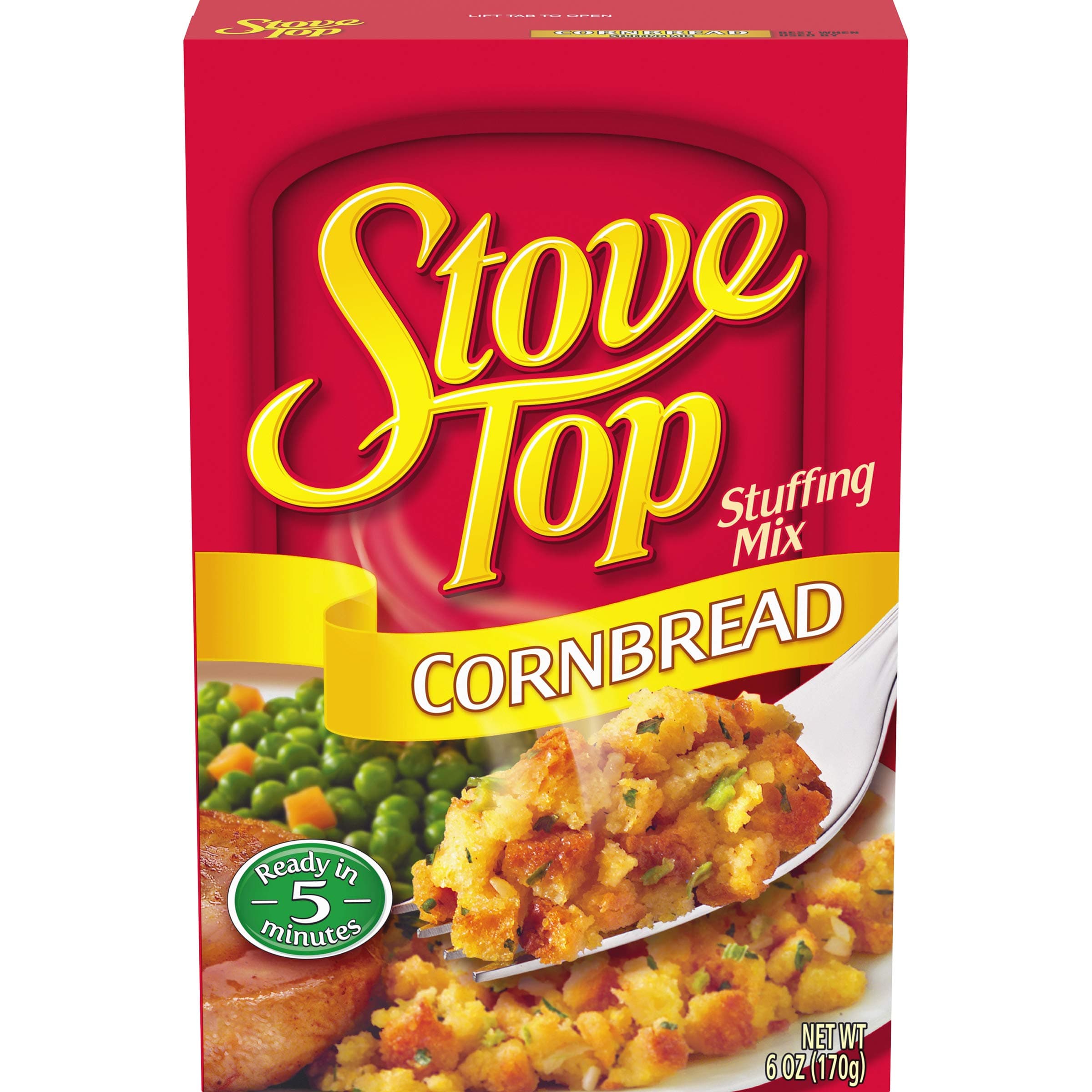 Stove Top Stuffing Mix, Cornbread, 6 Ounce, 6 oz