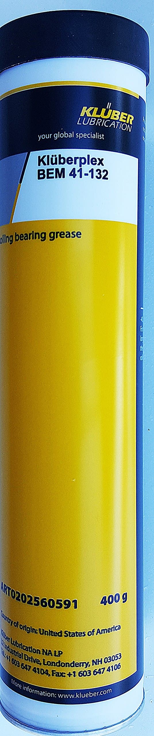 KLUBERPLEX BEM 41-132 400 g Cartridge