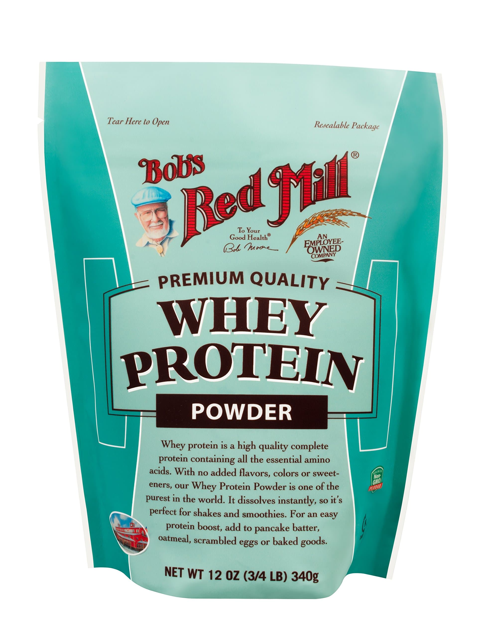 Whey Protein Powder 12ounce Package May Vary, Red, unflavored, 12 Ounce