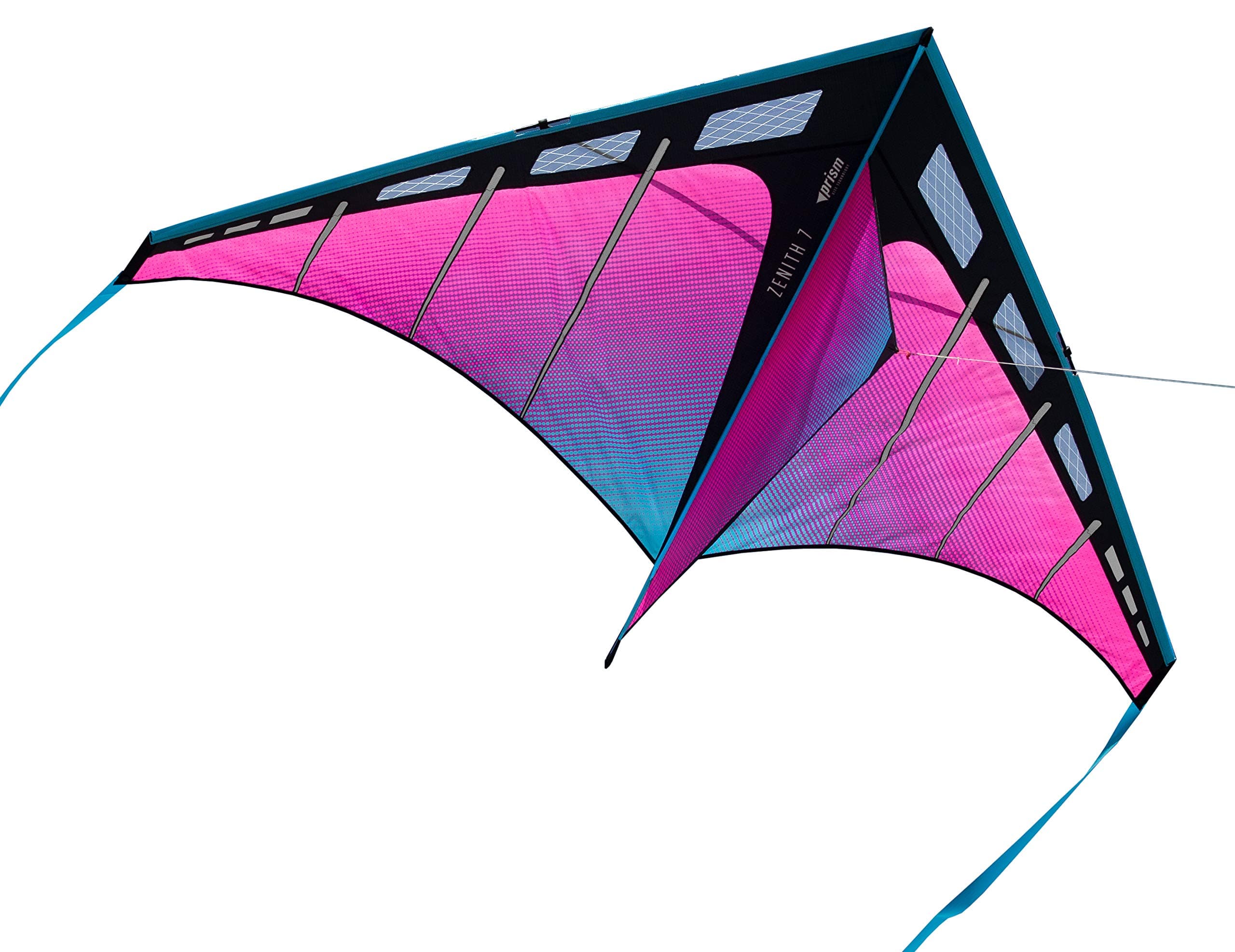 Zenith 7 Aurora Single Line Kite, ready to fly with line