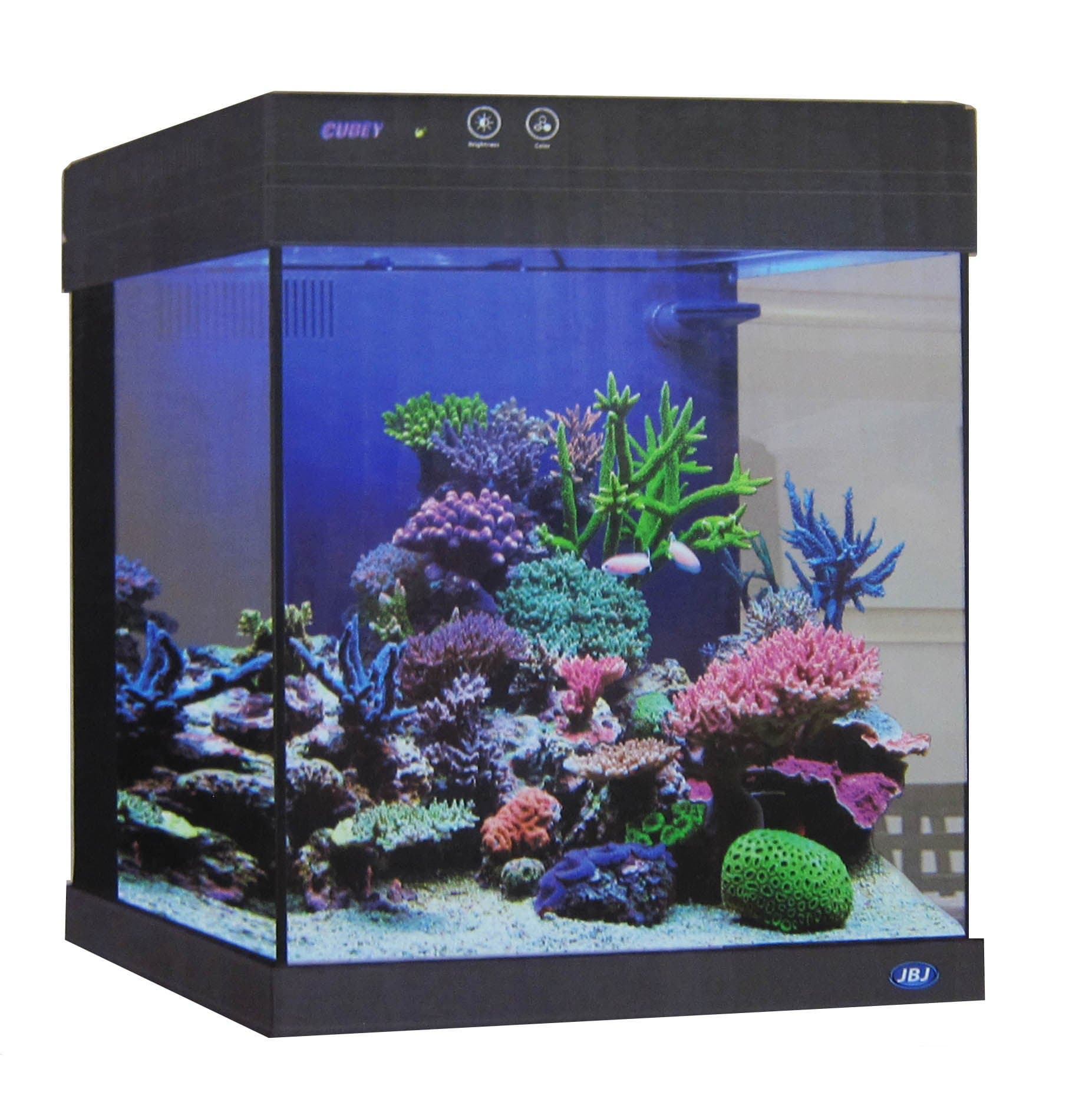 JBJ 20 Gallon Black Cubey Aquarium