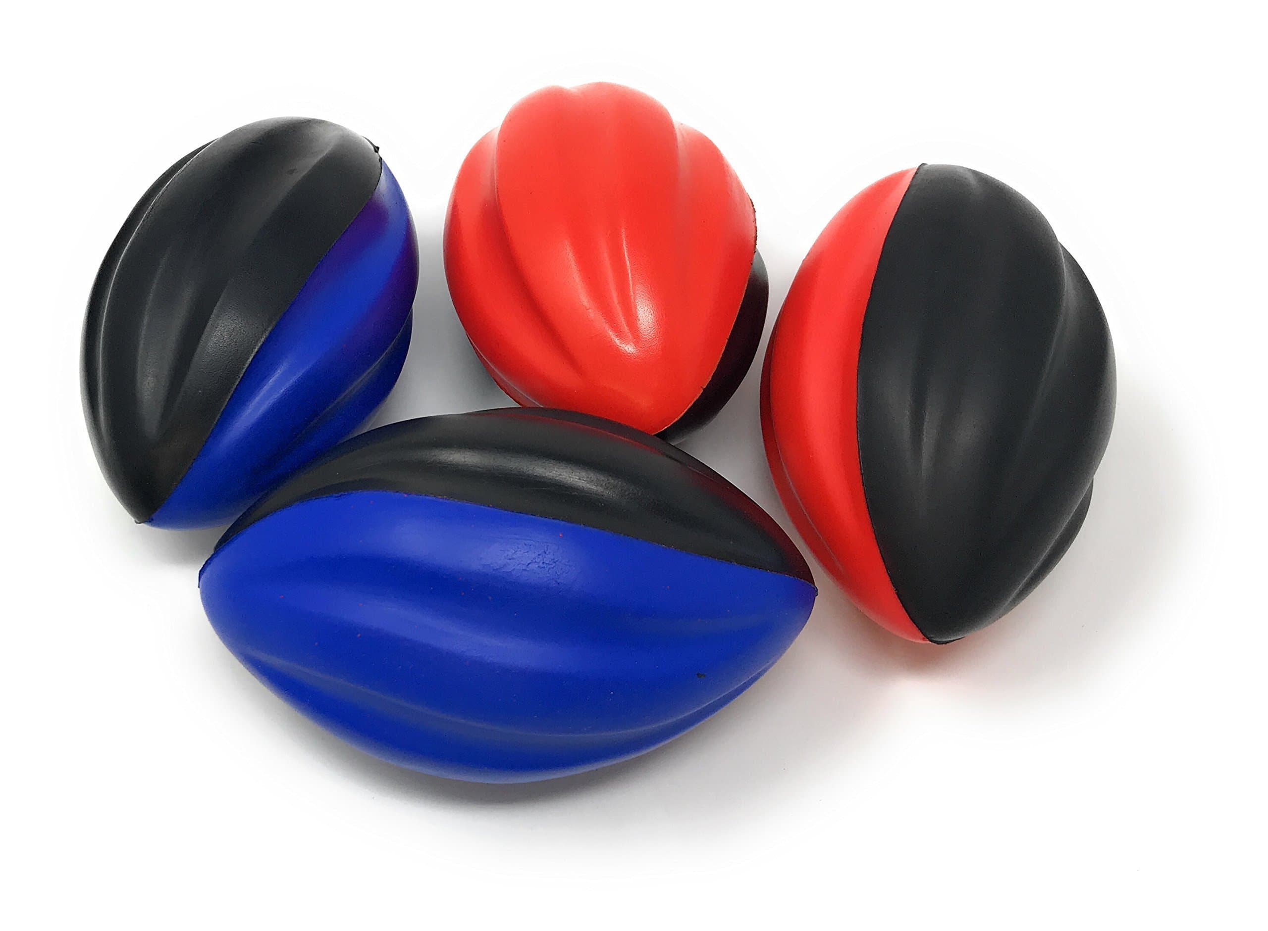 Bulk 10 Pack 5” Foam Football Assortment