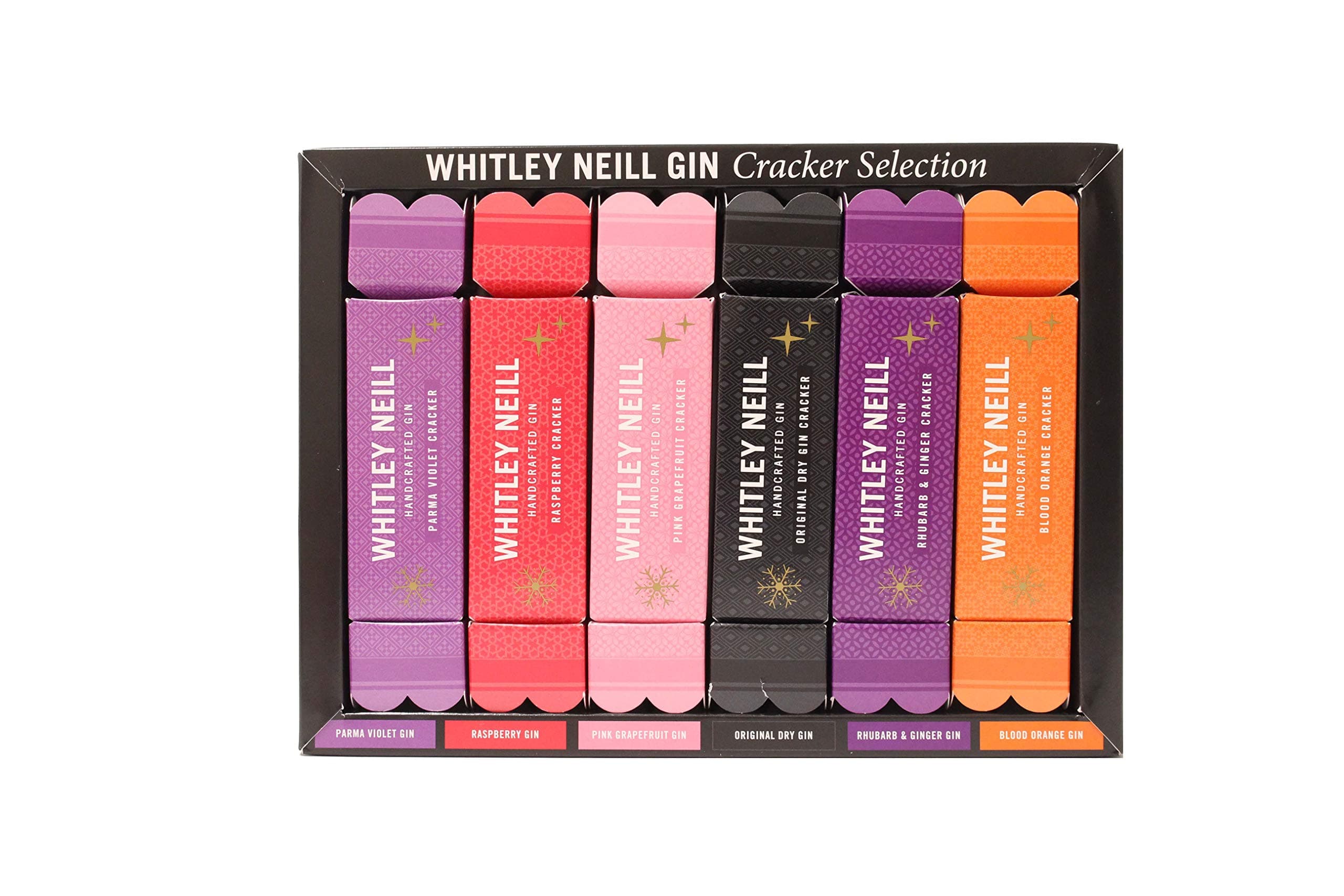 Whitley Neill Gin Crackers, 6 x 5 cl