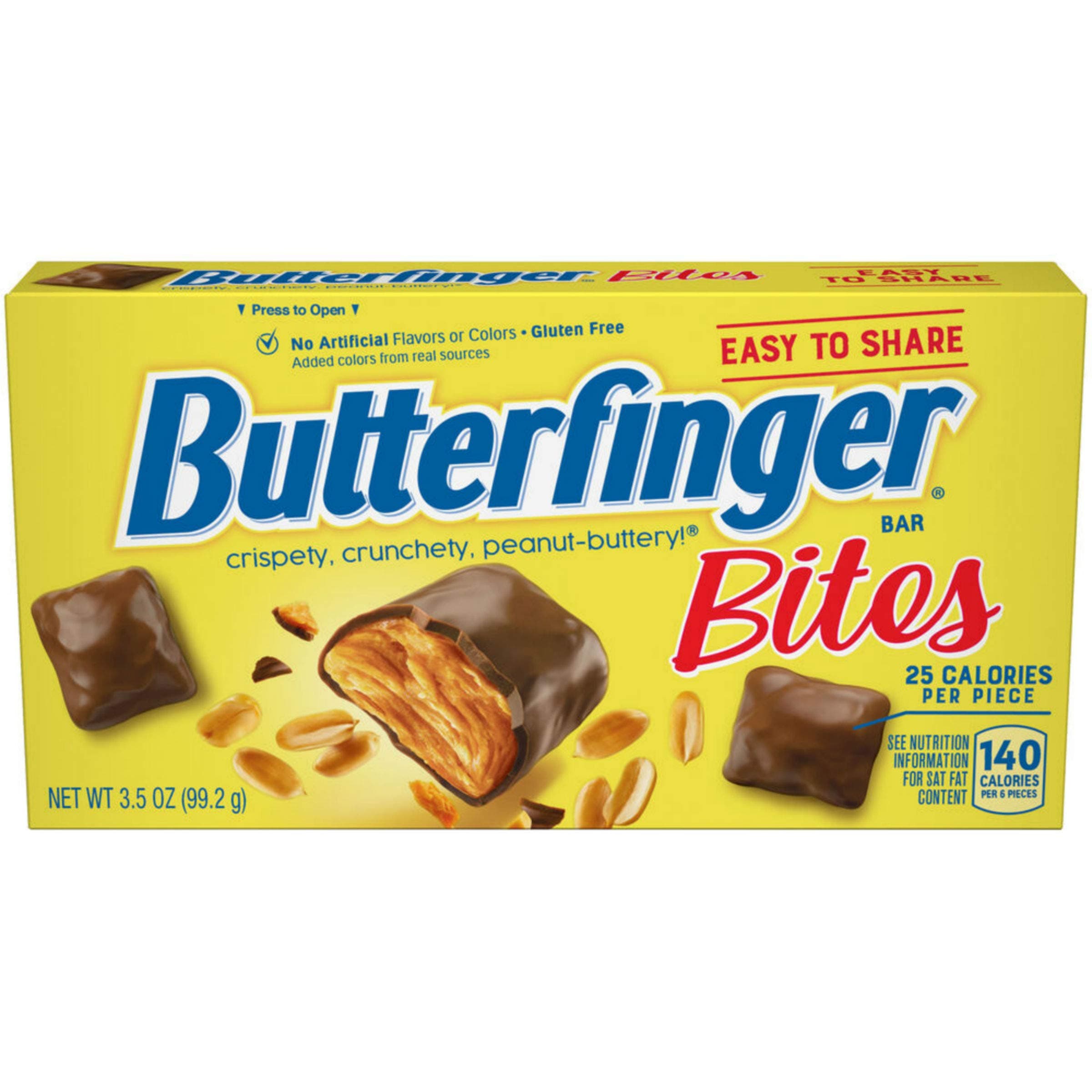 Butterfinger Bites, Chocolate Bite-Sized Peanut Butter Candy, 3.5 Ounce