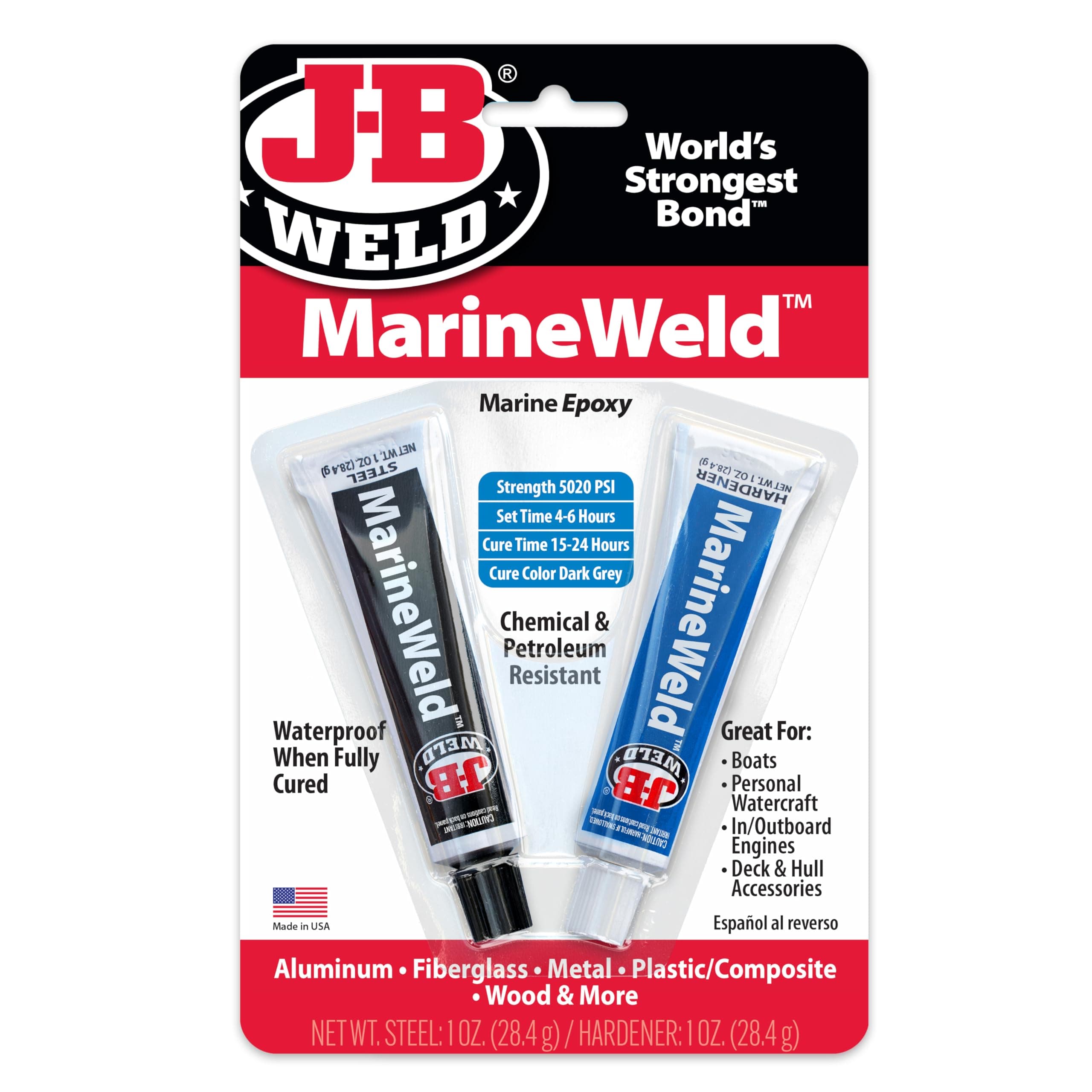 8272 Marineweld Marine Epoxy - 2 Oz.