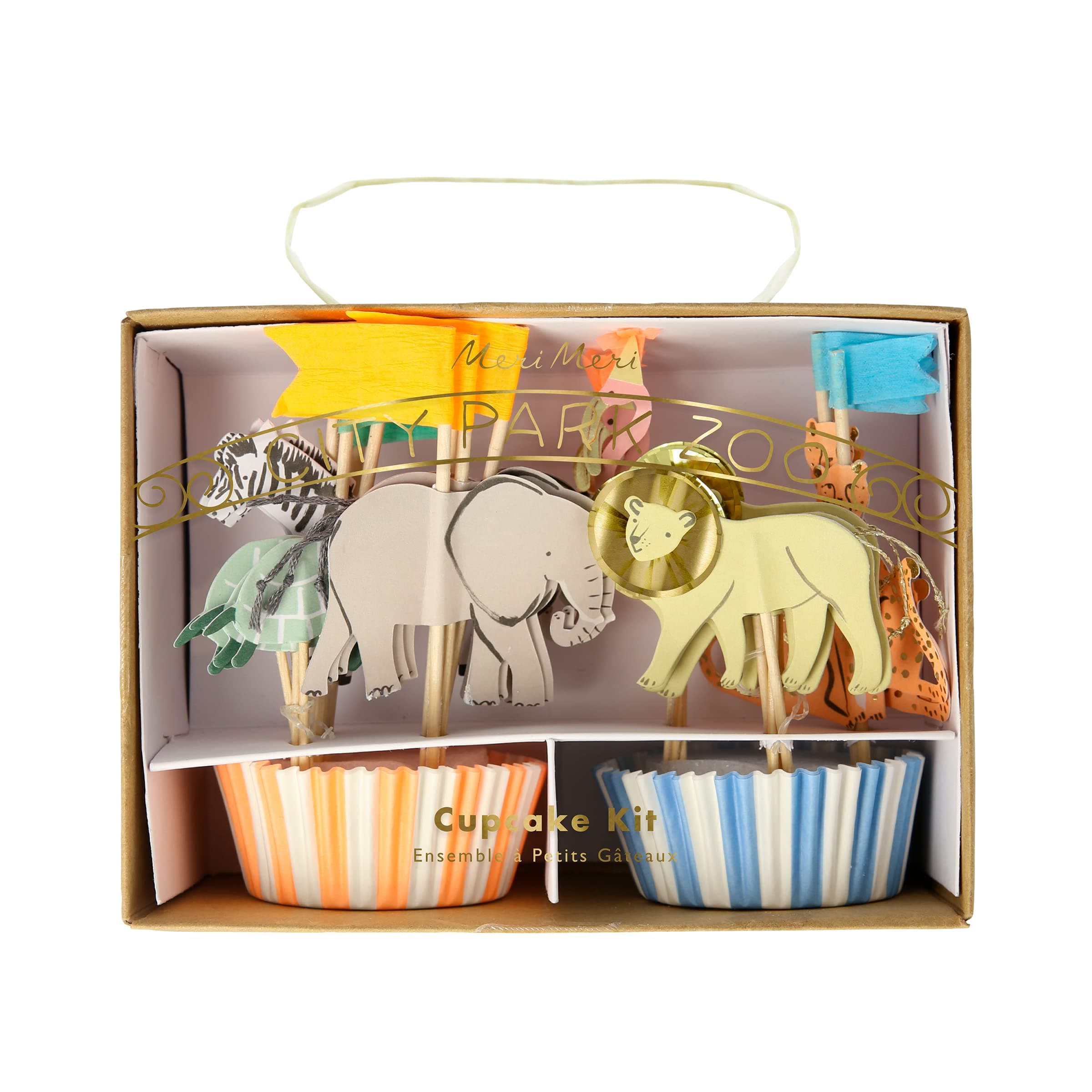 Safari Animals Cupcake Kit (Pack of 24)