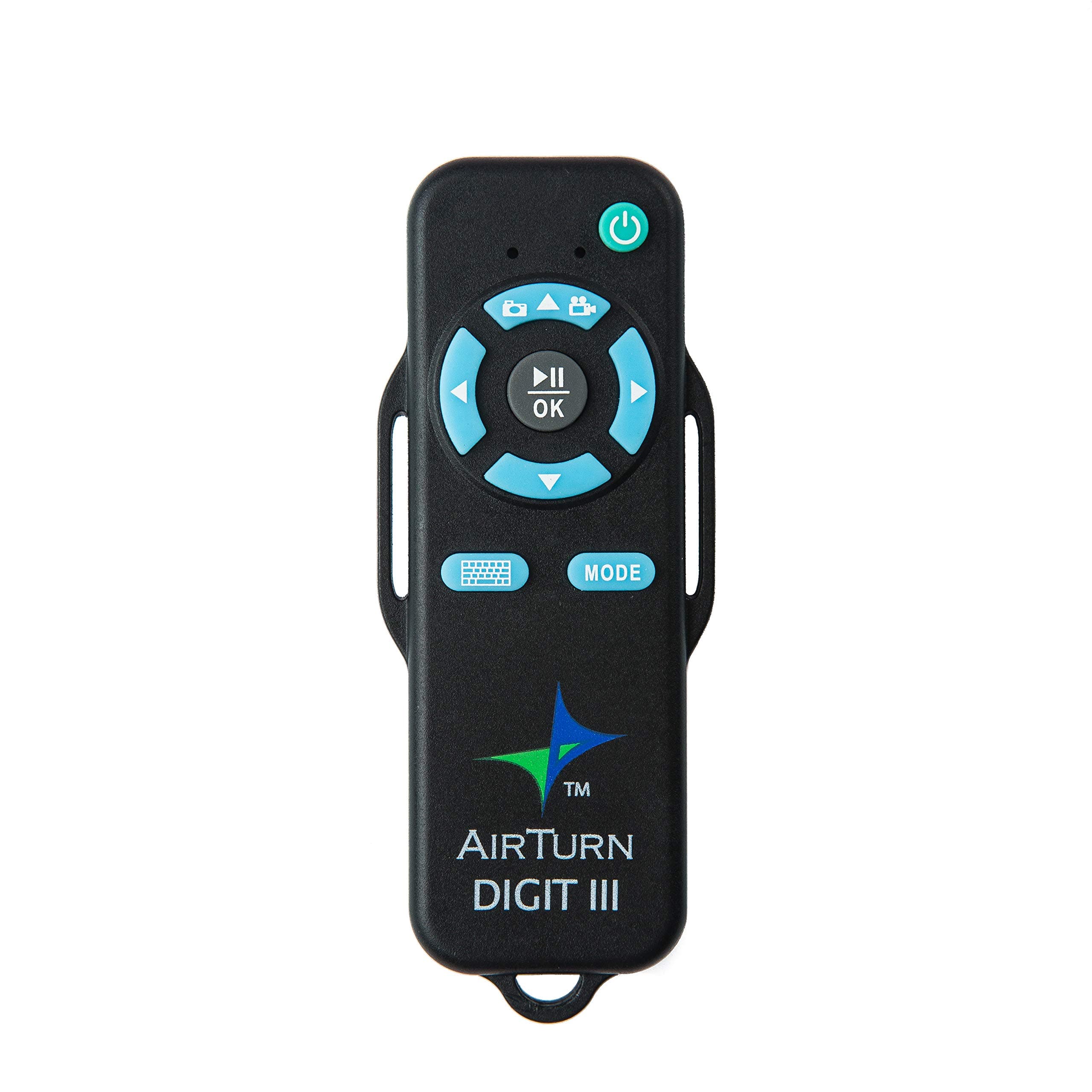 AirTurn Digit III Handheld Bluetooth Remote for Teleprompting, Media Control, Camera Apps, and More!
