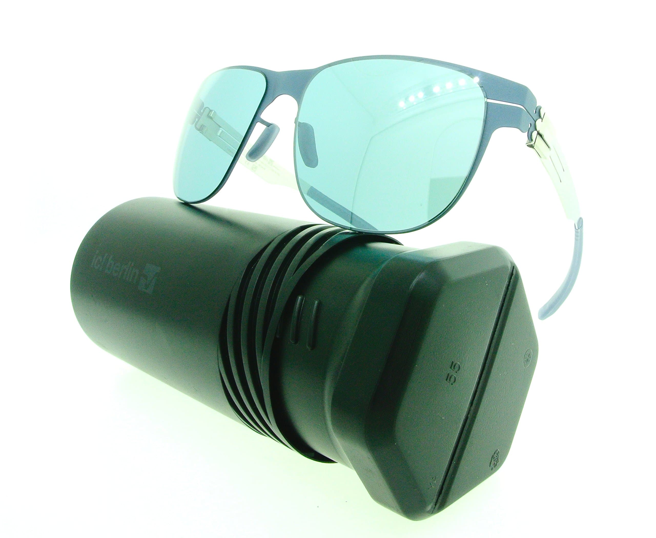 ic! berlin Sunglasses Uli E. Aviator Sunglasses Metal Frames