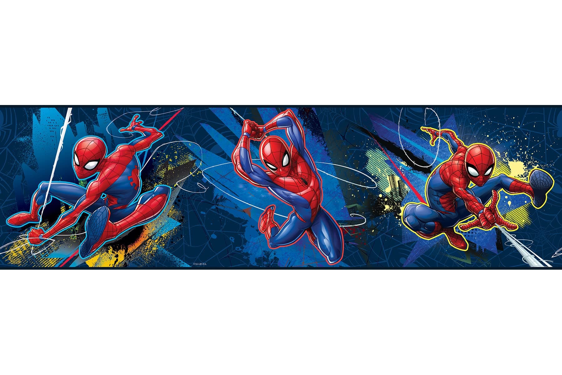 Marvel Spider-Man Peel and Stick Border , RMK12128BD