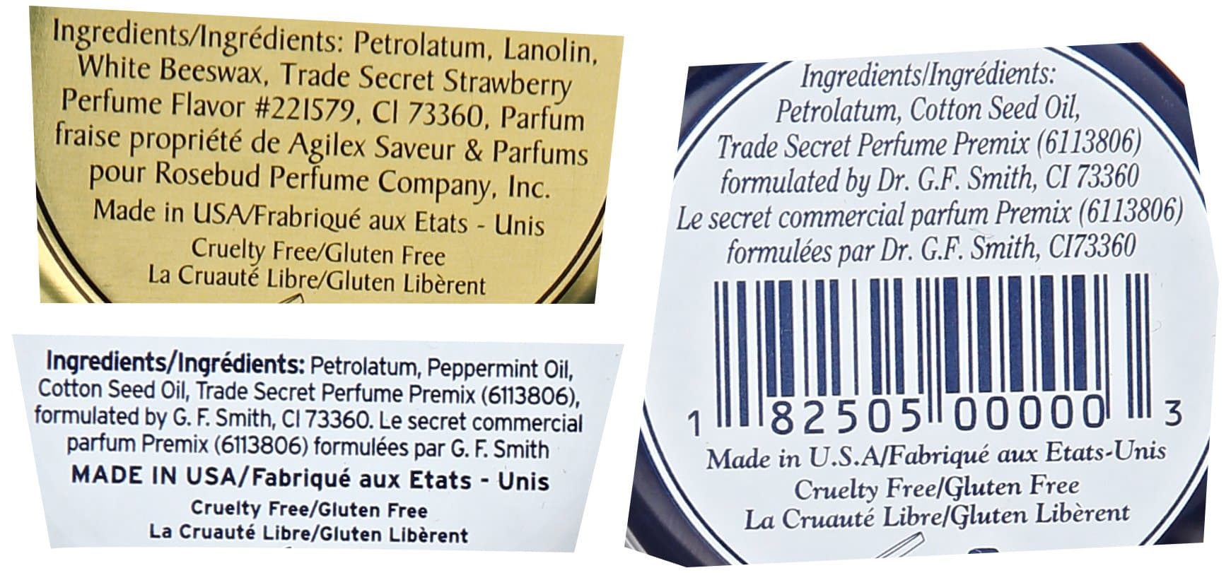 Rosebud Perfume Co. Smith's Three Lavish Layers Lip Balm - 6.1oz (180ml)