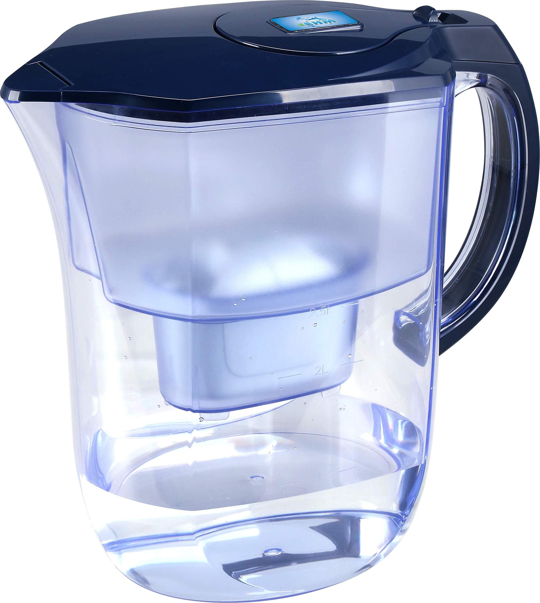 Ehm Ultra Premium Alkaline water Filter Pitcher - 3.8L, Activated Carbon Filter- BPA Free, Healthy, Clean, & Toxin-Free Mineralized Alkaline Water in Minutes- Up to 9.5 pH-2021