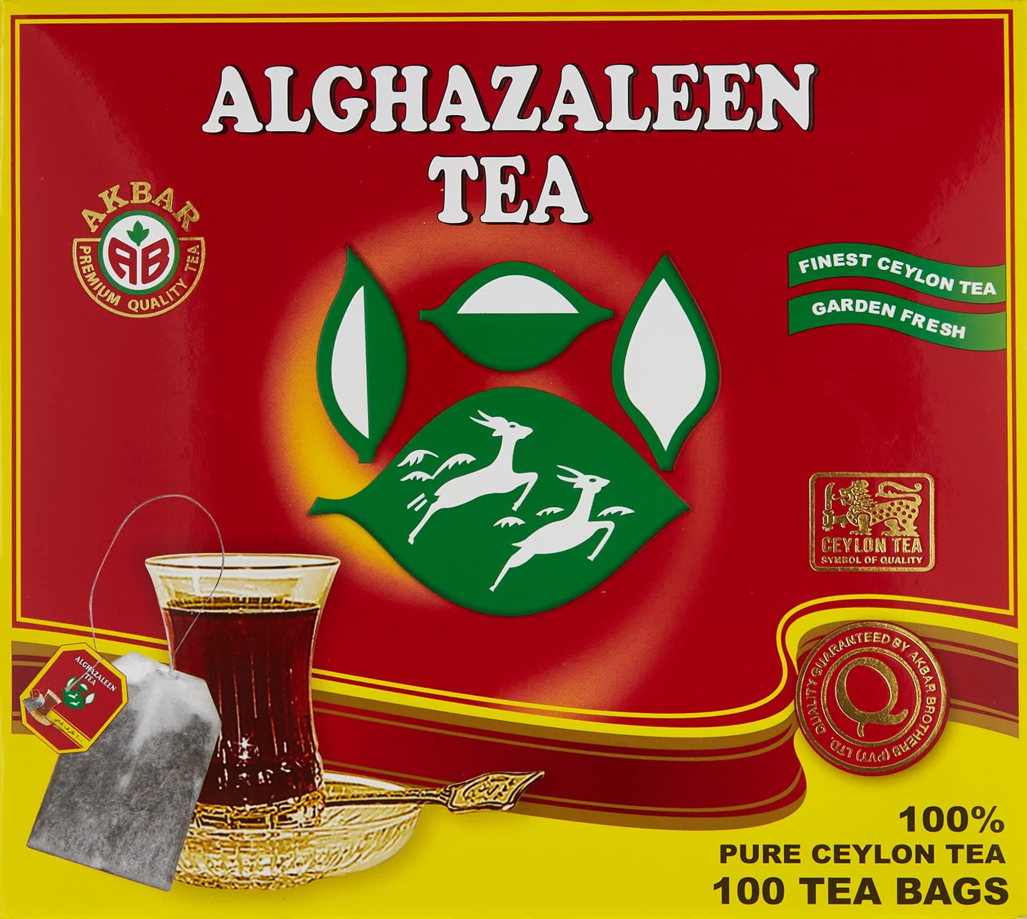ALGHAZALEEN TEA BAG RED 100PCS