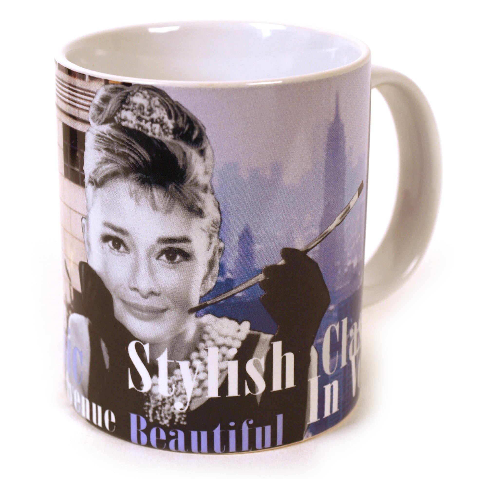 Audrey Hepburn Mug Breakfast At Tiffany's Gift Boxed