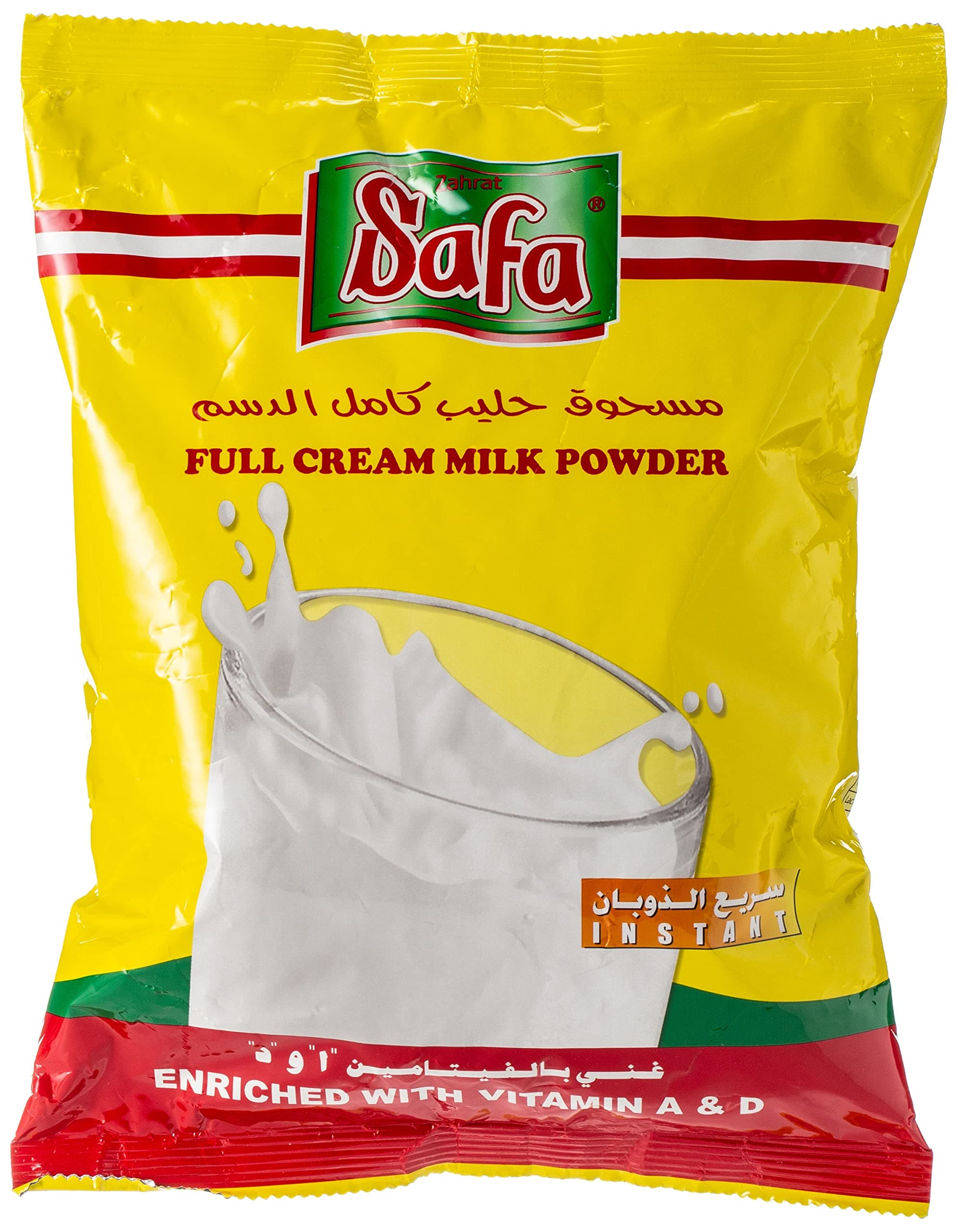 Safa Instant Milk Powder Packet, 900 Gm