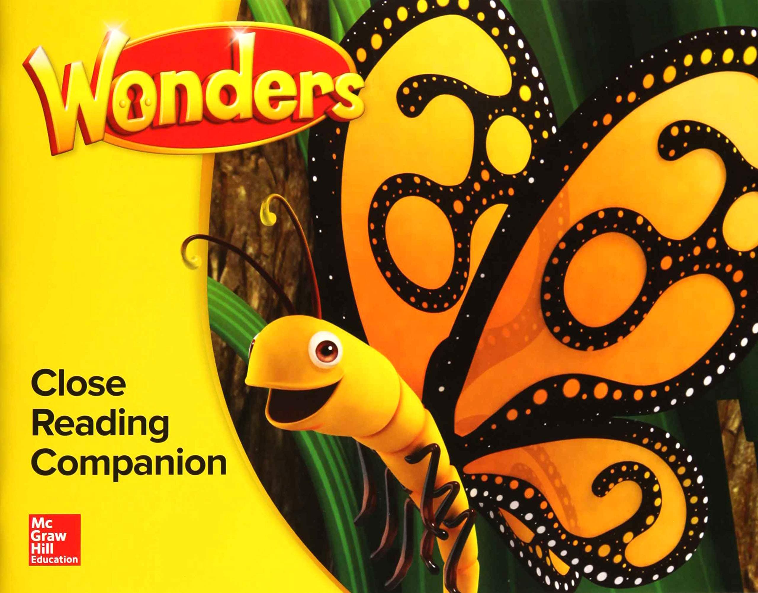Wonders Close Reading Companion, Grade K (ELEMENTARY CORE READING)