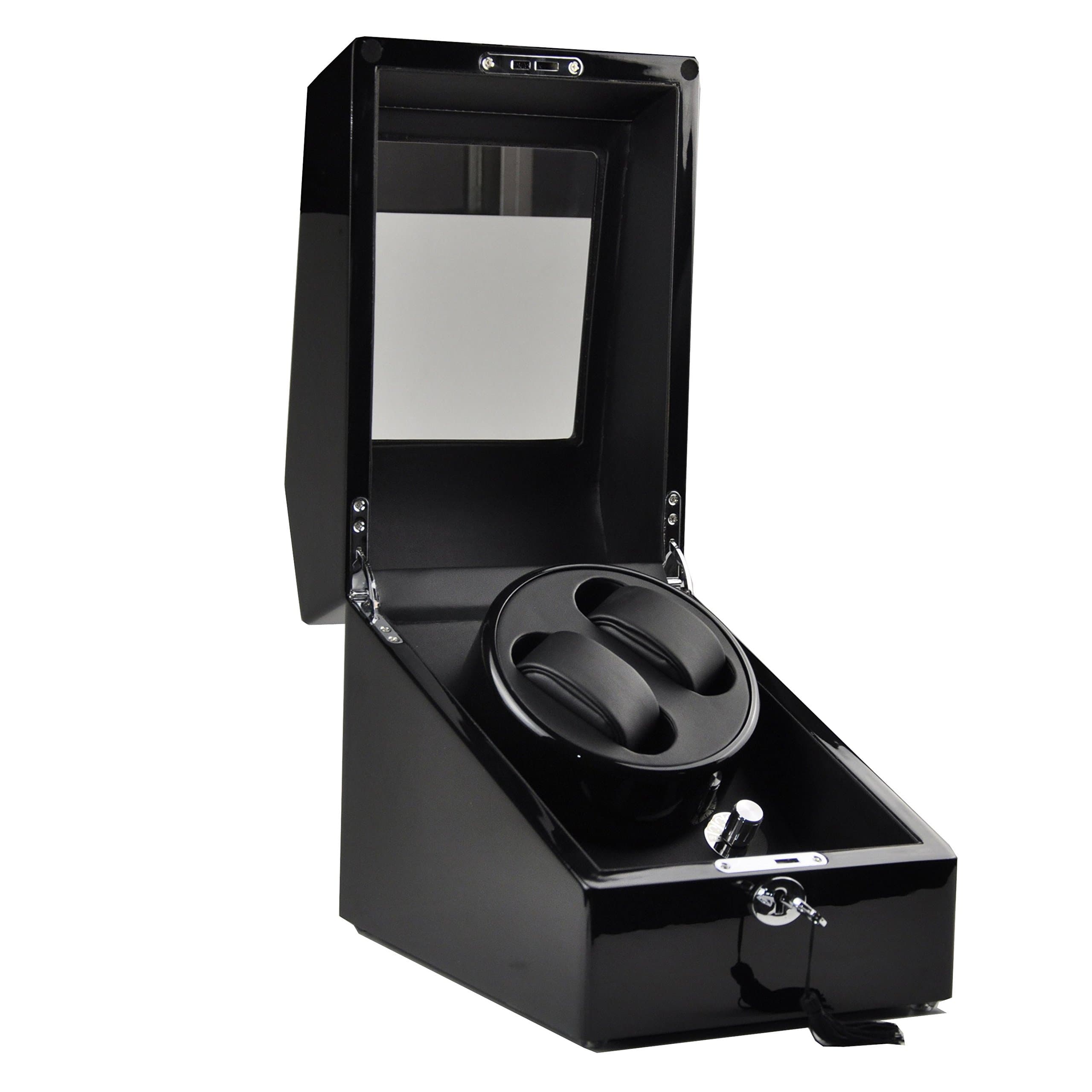 Automatic Watch Winder 2+3 Leather Storage Display Box Organizer