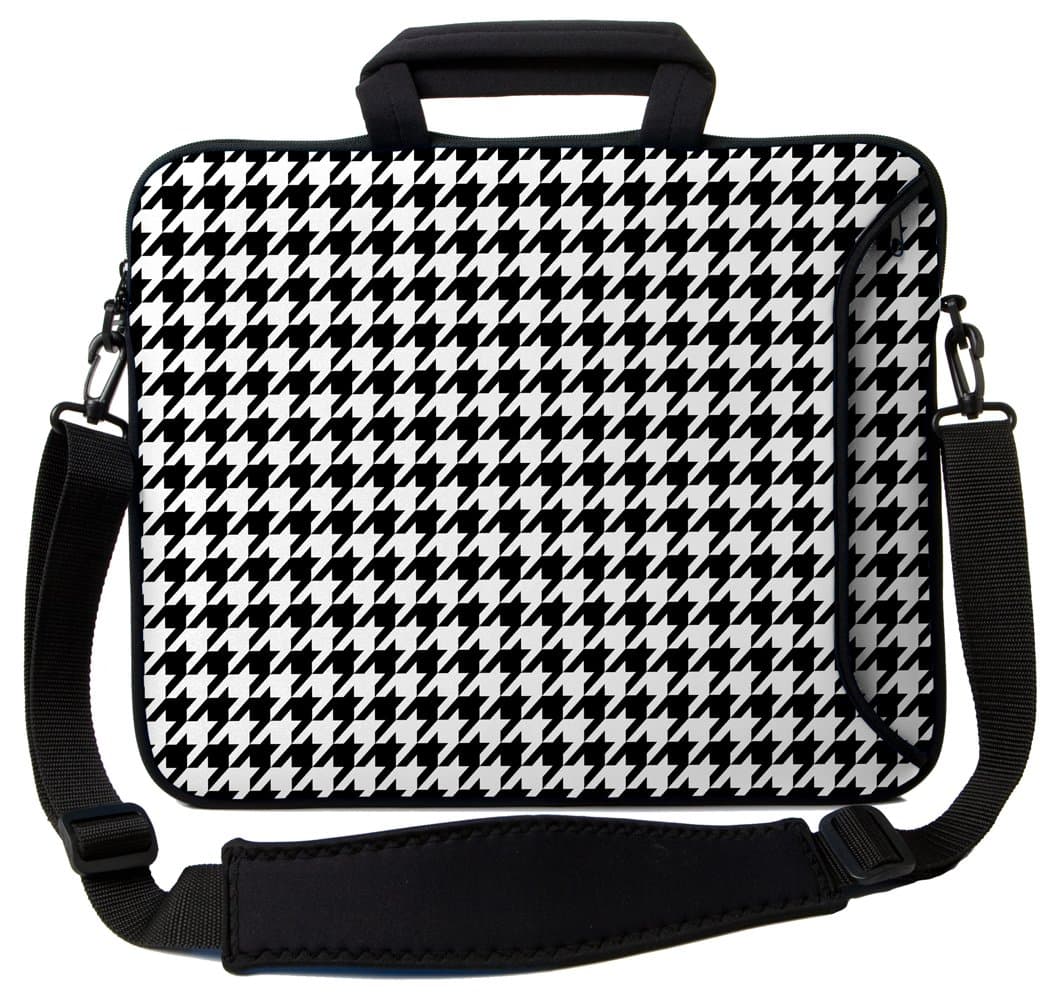 15" Hounds Tooth Executive Laptop Bag