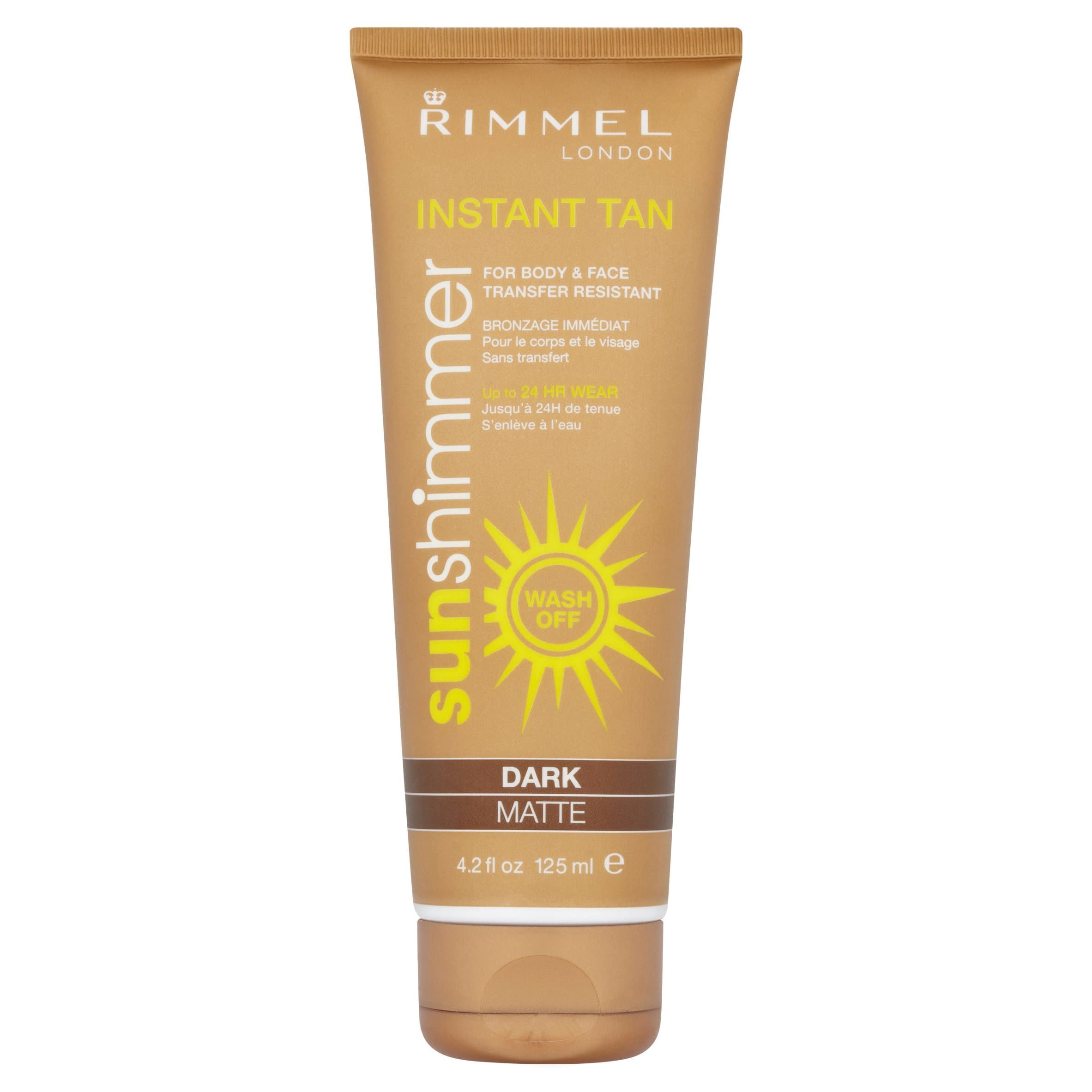 Sunshimmer Instant Tan Makeup, Dark Matte 125 ml
