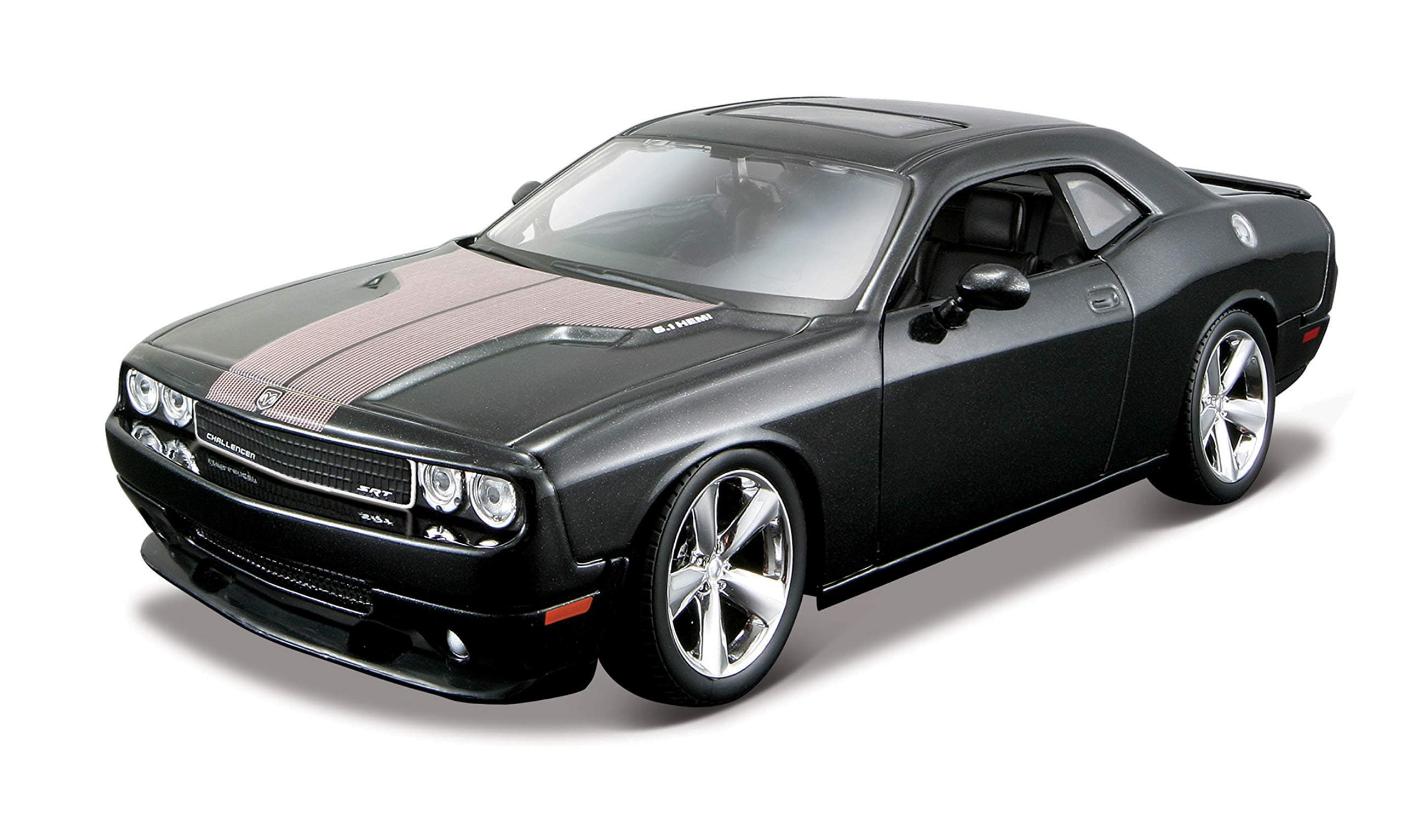 Maisto 1:24 Scale Assembly Line 2008 Dodge Challenger SRT8 Diecast Model Kit (Colors May Vary) Small