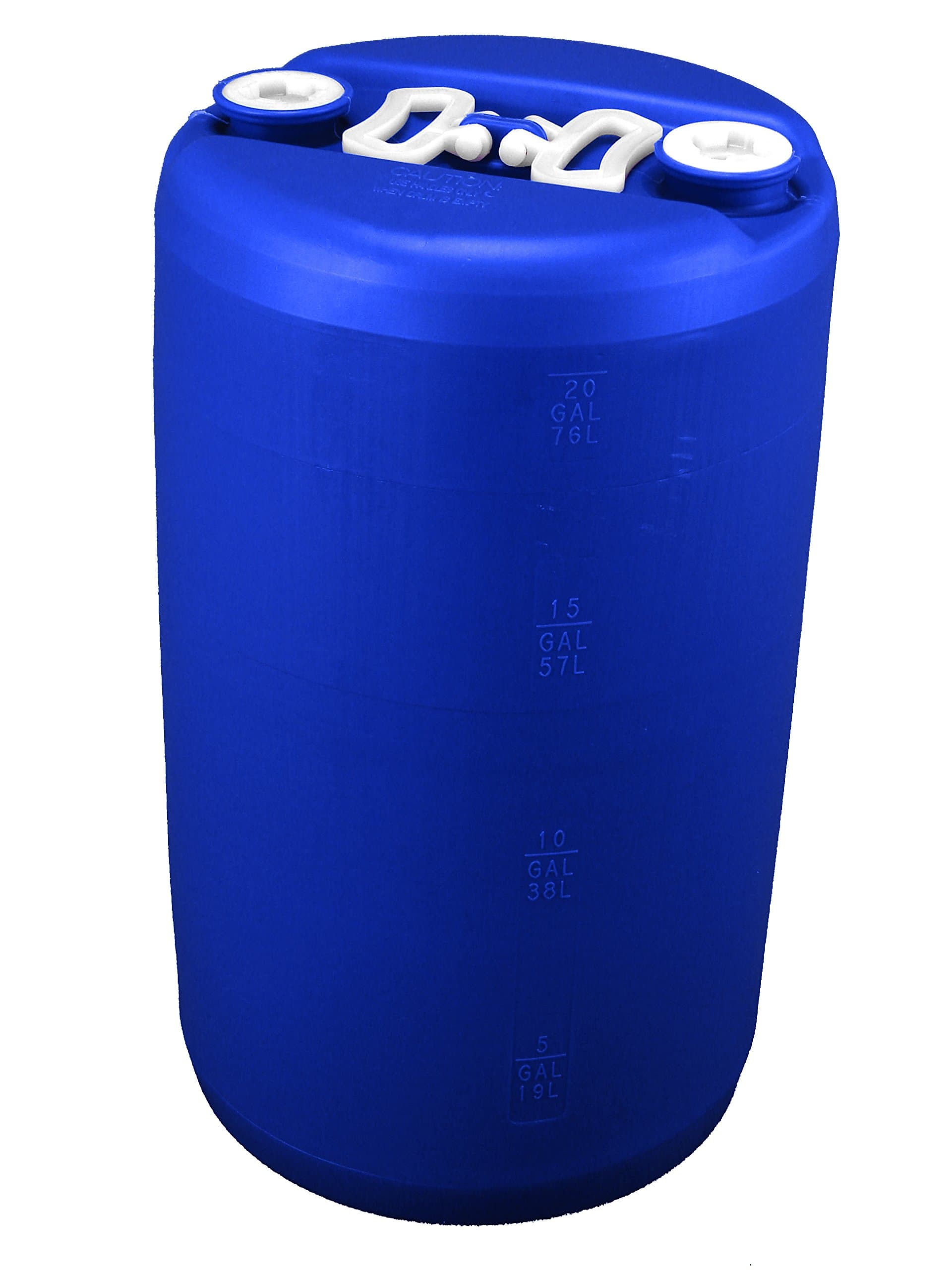20 Gallon Emergency Water Storage Drum, Blue - New! - Boxed!