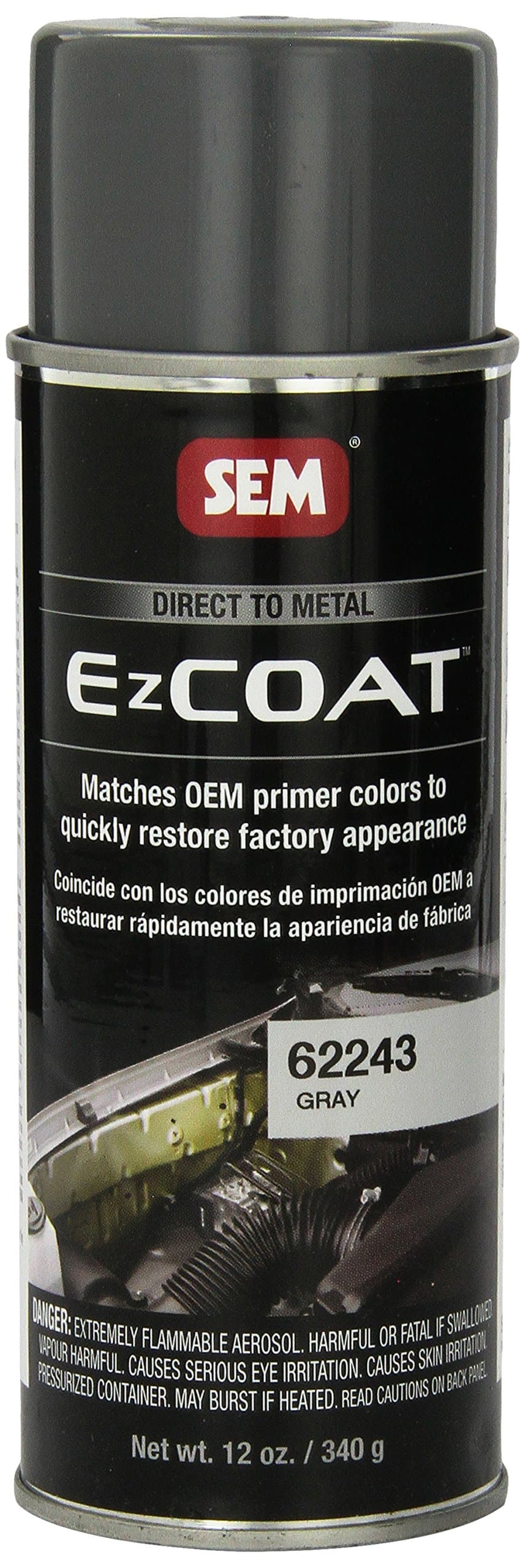 62243 Gray Ez Coat - 12 oz.