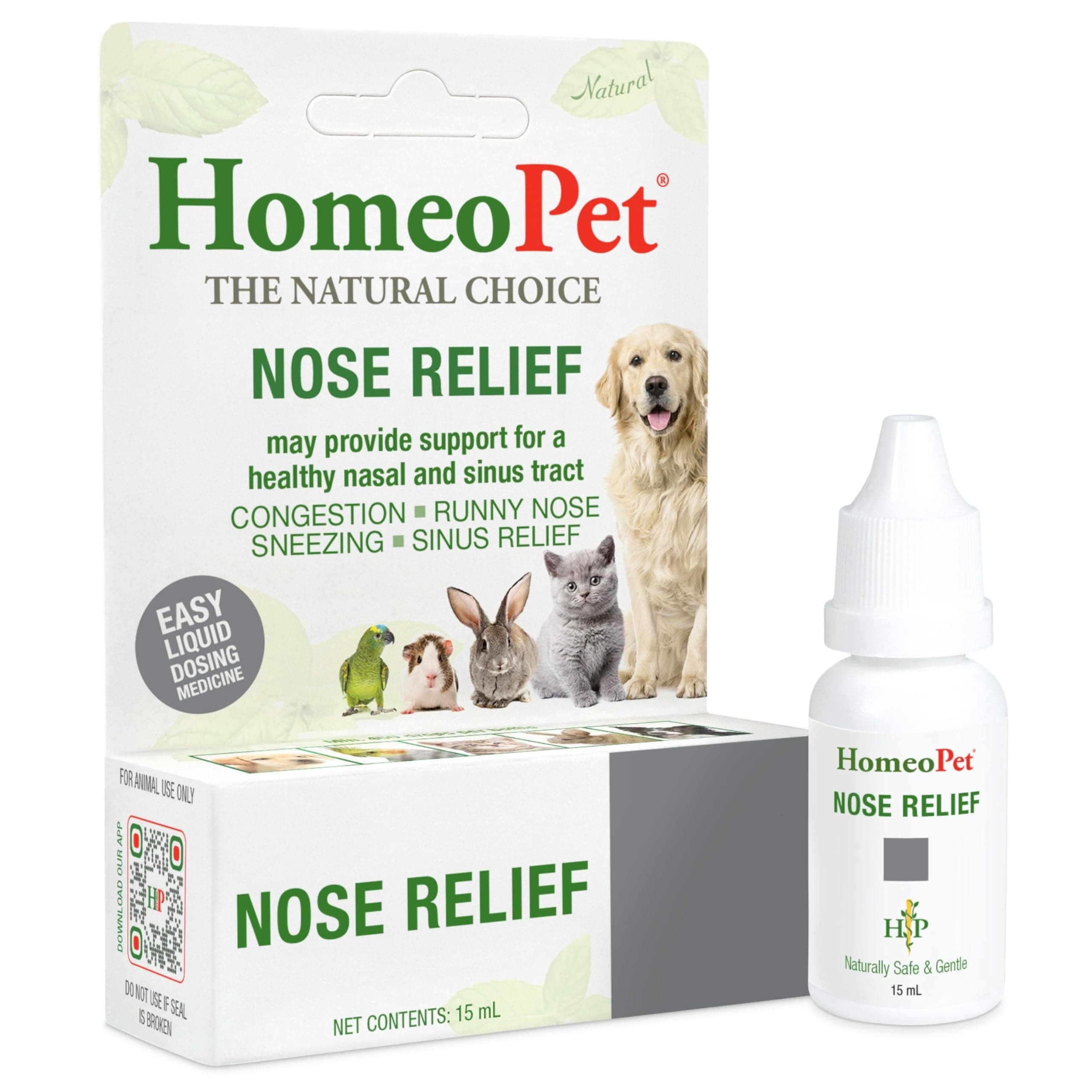 HomeoPet Nose Relief, 15 ml
