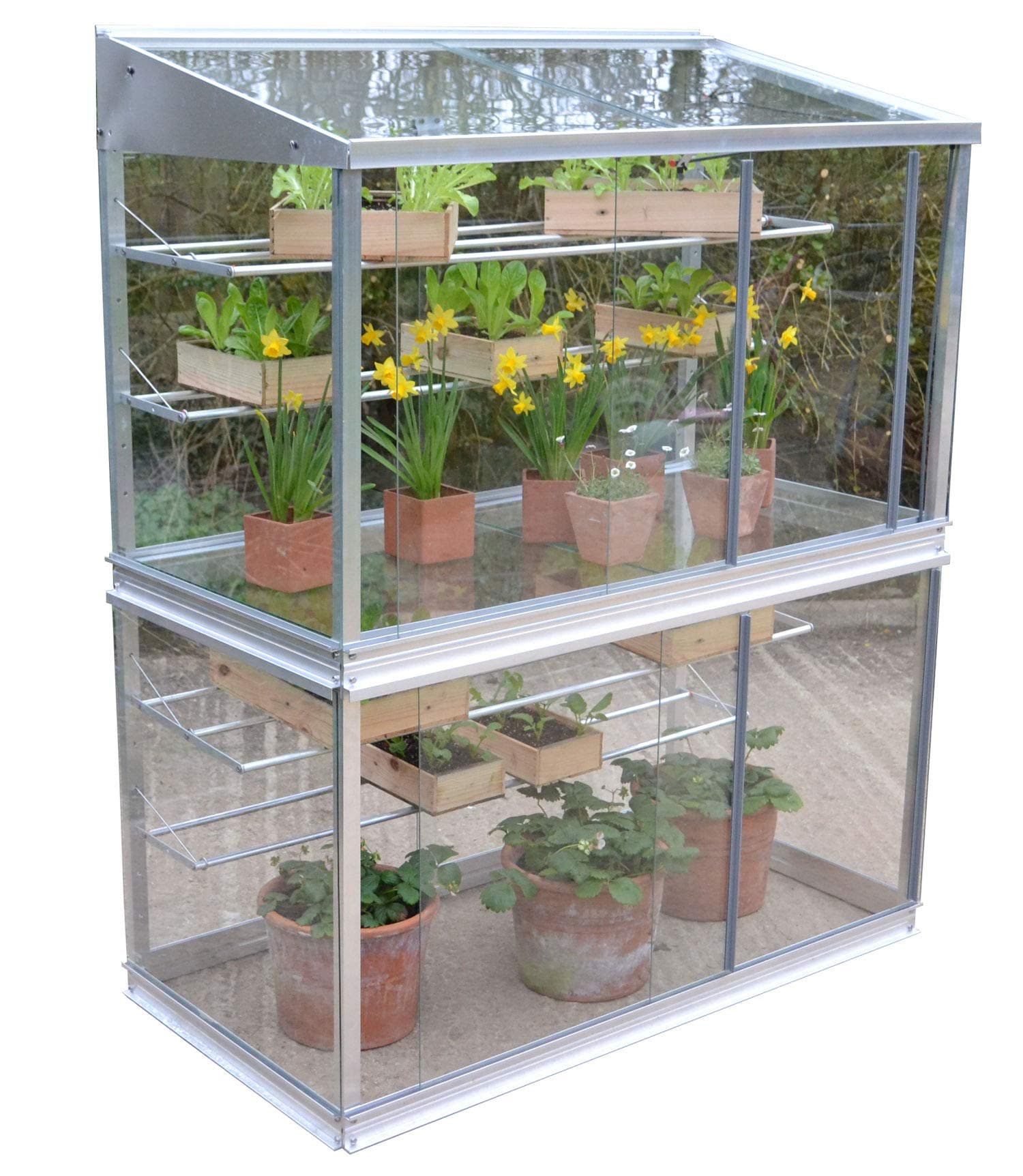 Deluxe Access Growhouse, Mini Greenhouse, Cold Frame