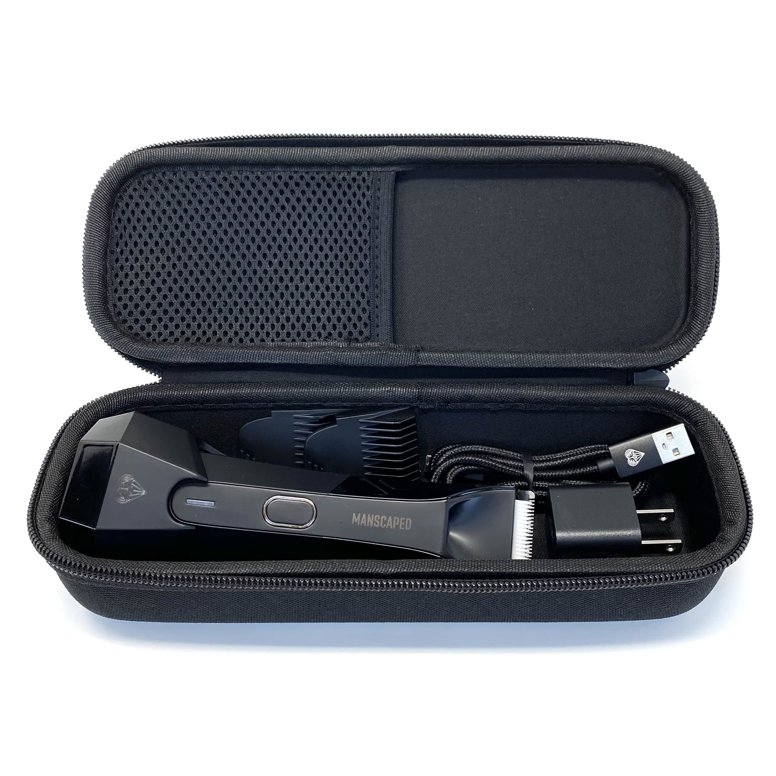 Hard Case for Manscaped Lawn Mower 4.0 Trimmer - Protective Organizer for Trimmer and Accessories - Case Only