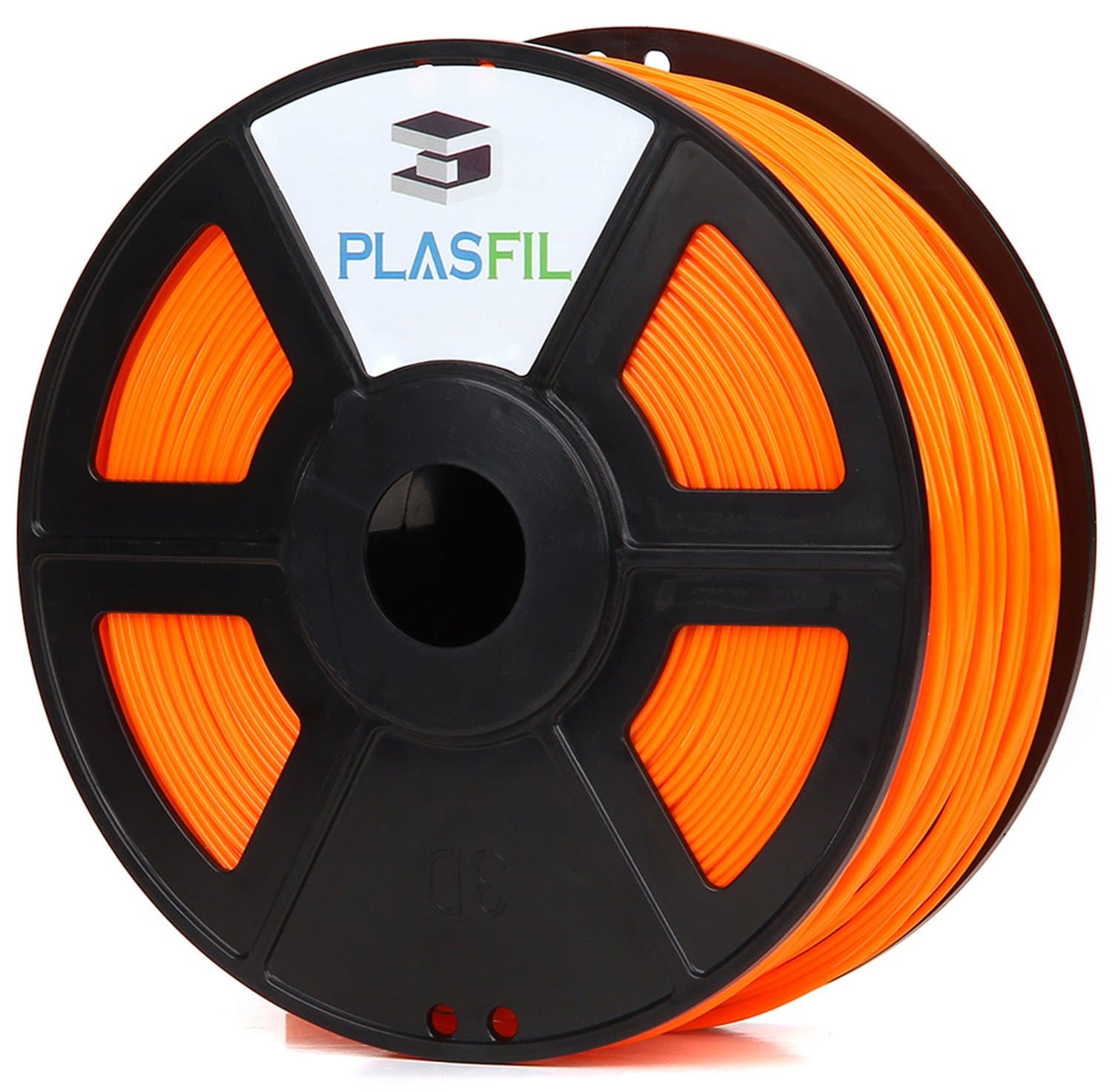 Orange 3D Printer Filament, Vacuumed Sealed 1.75mm PLA PRO (PLA+) Printing Filament, 1KG Spool, 0.03 mm Dimensional Accuracy, Low Odor