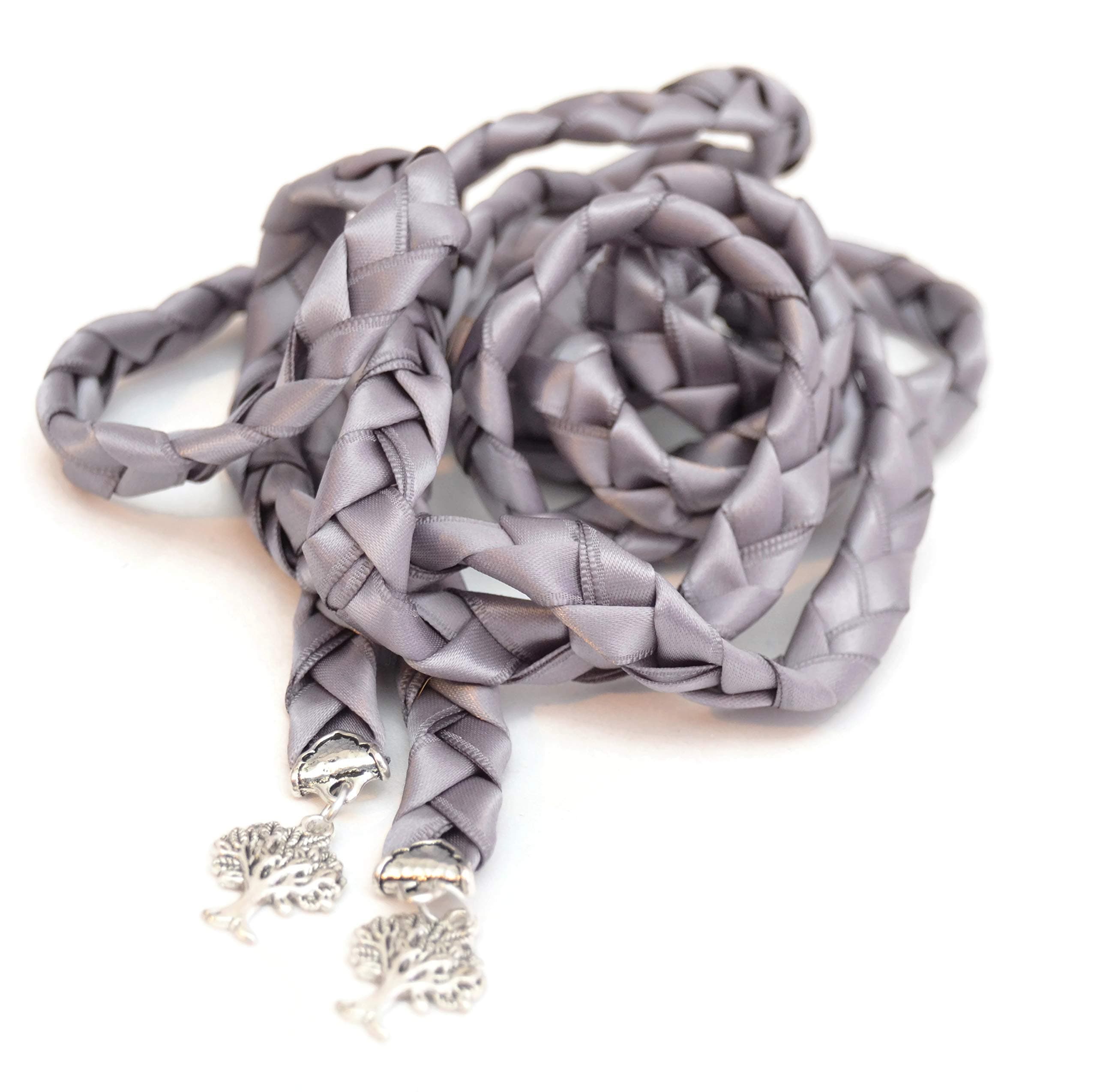 Divinity Braid Gunmetal Tree of Life Wedding Handfasting Cord #DivinityBraid #Celtic #Handfasting #TreeOfLife #Wedding #HandfastingCord #DreamWedding #TrendyWedding #WeddingTrends